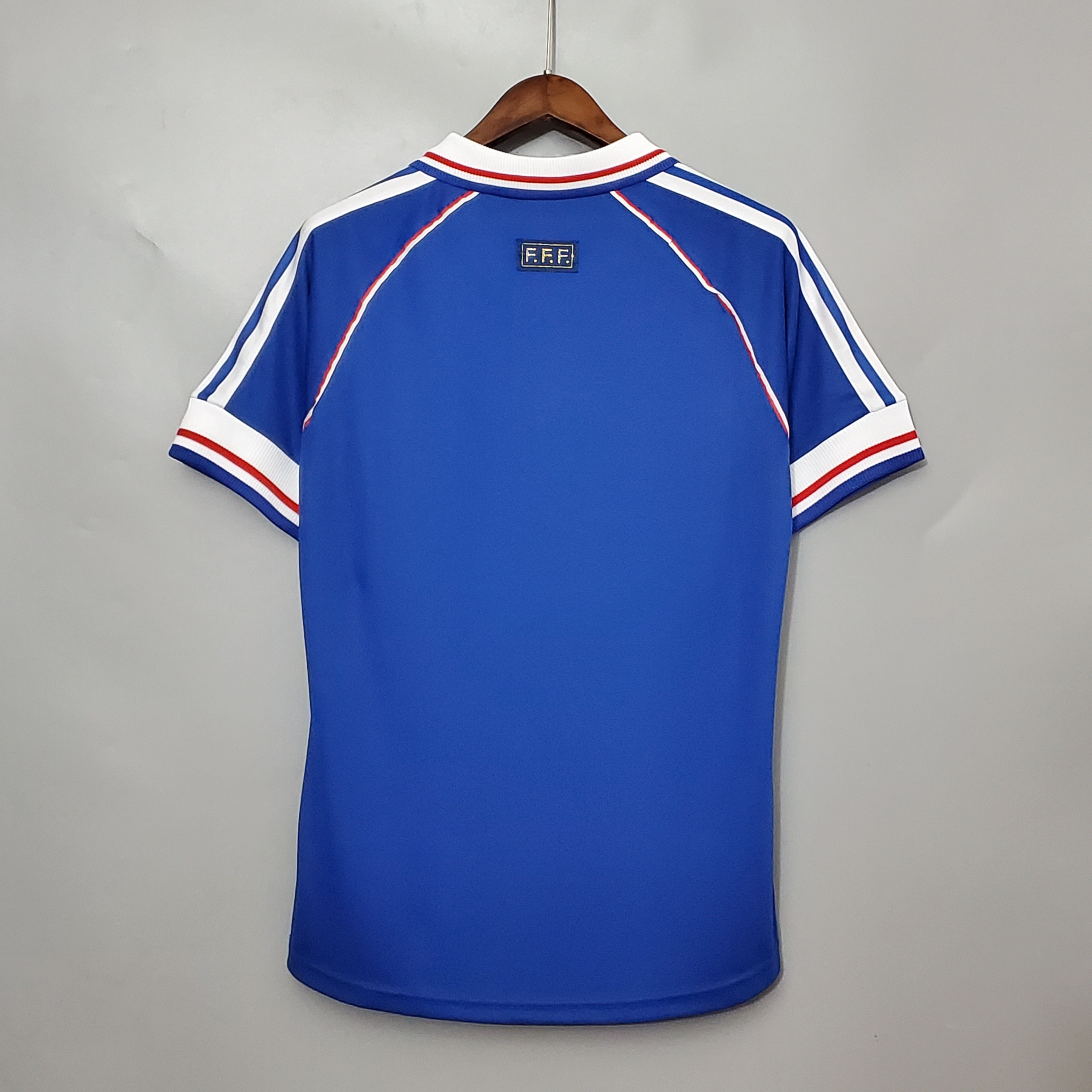 ManixJersey.com | France Retro 1998 Home Jersey -Customize Name, Number and Patch | Worldwide Shipping