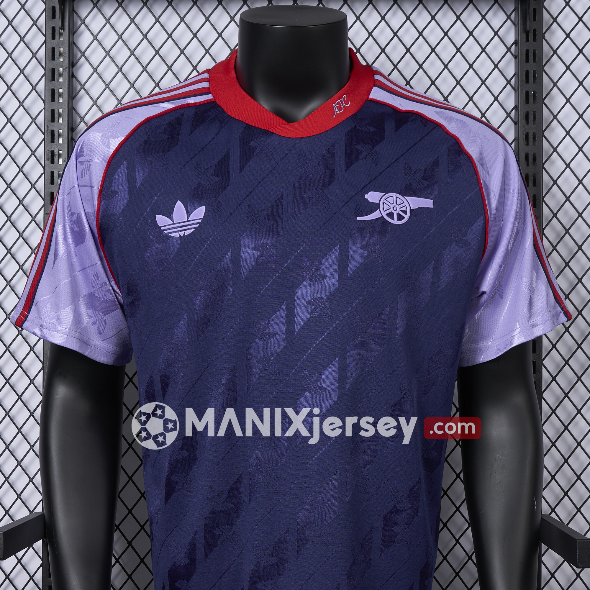 ManixJersey.com | Arsenal 24-25 Originals LFSTLR Purple Jersey - Player Version -Customize Name, Number and Patch | Worldwide Shipping