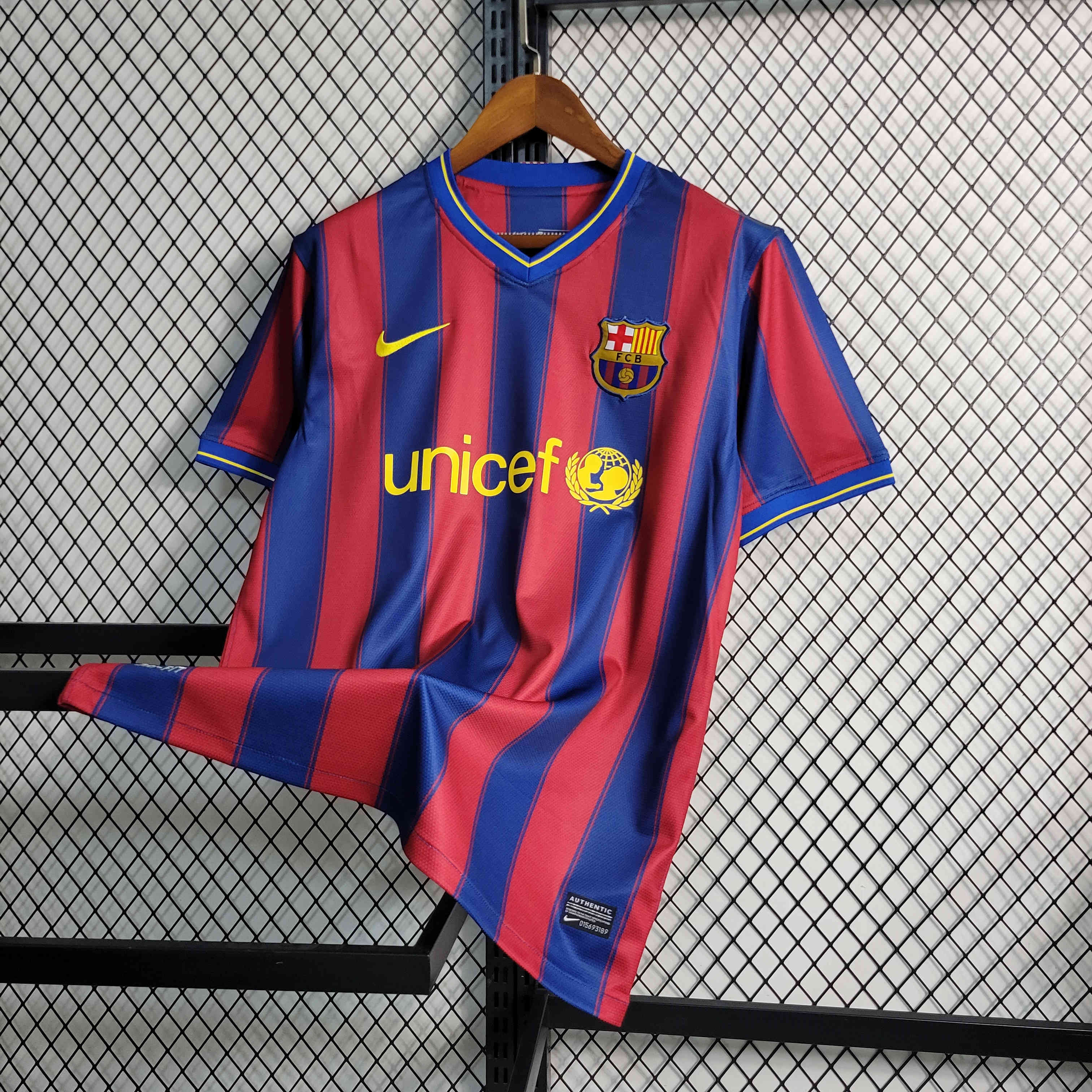 foot-Retro Barcelona 09-10 Home Stadium Jersey
