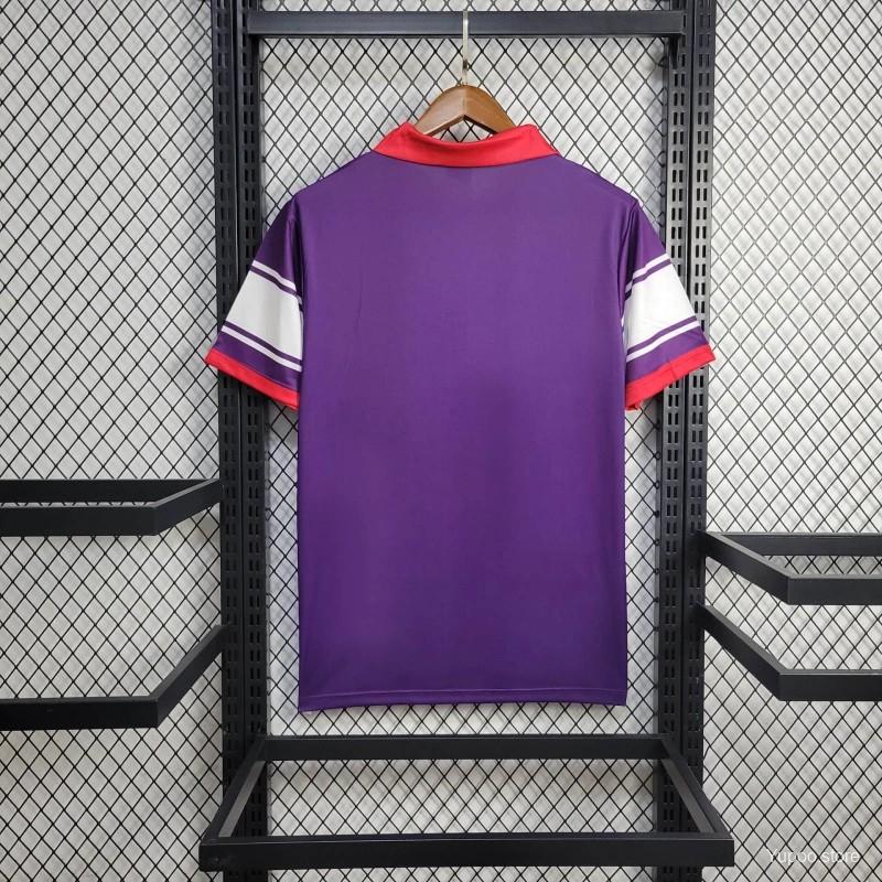 ManixJersey.com | Retro Fiorentina 1984-85 Home Stadium Jersey -Customize Name, Number and Patch | Worldwide Shipping