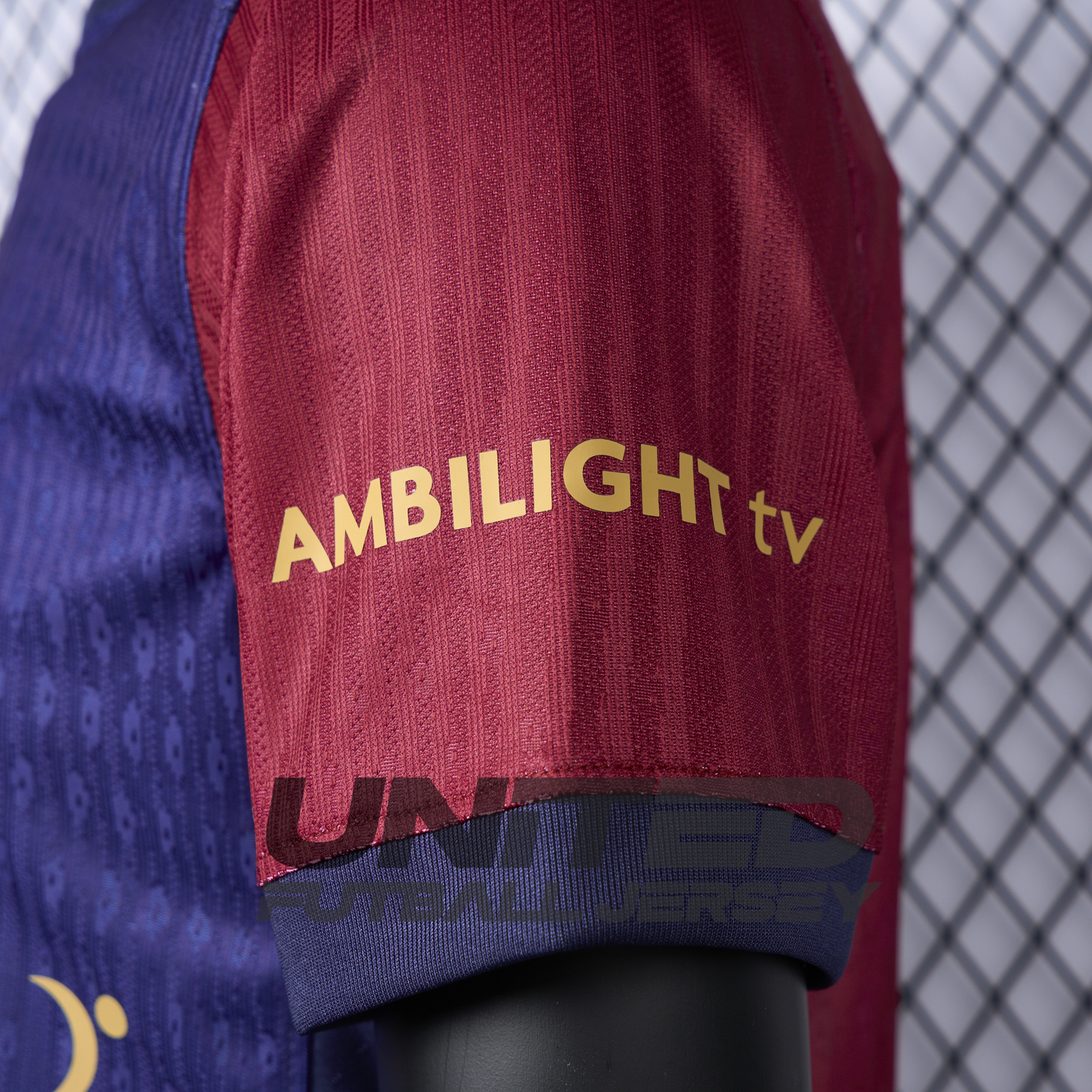 unitedfutballjersey-Barcelona 24-25 Home Unsponsored Jersey - Player Version