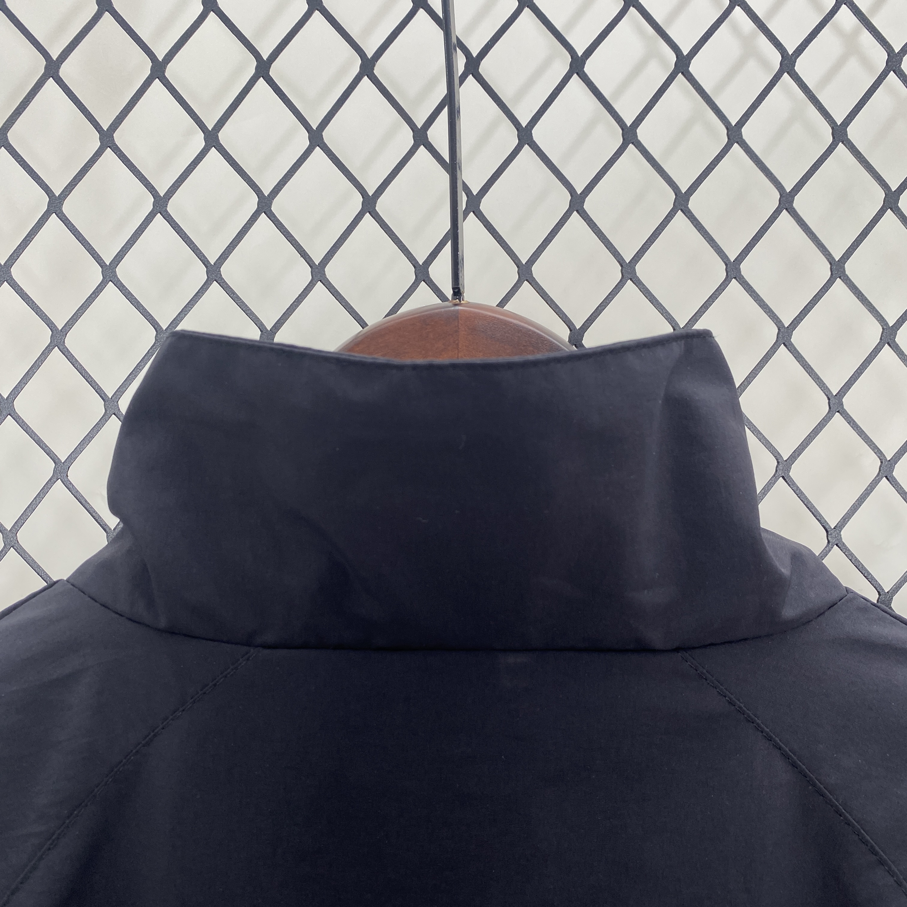 unitedfutballjersey-Manchester United 24-25 Throwback Windbreaker Jacket - Deep Blue