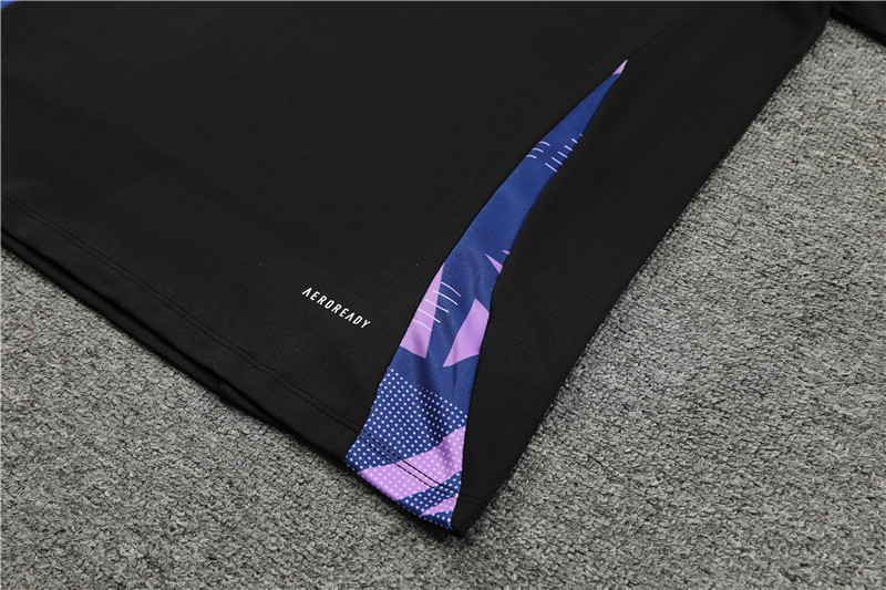 ManixJersey.com | Germany 2024 Long Sleeve Training Set - Black -Customize Name, Number and Patch | Worldwide Shipping