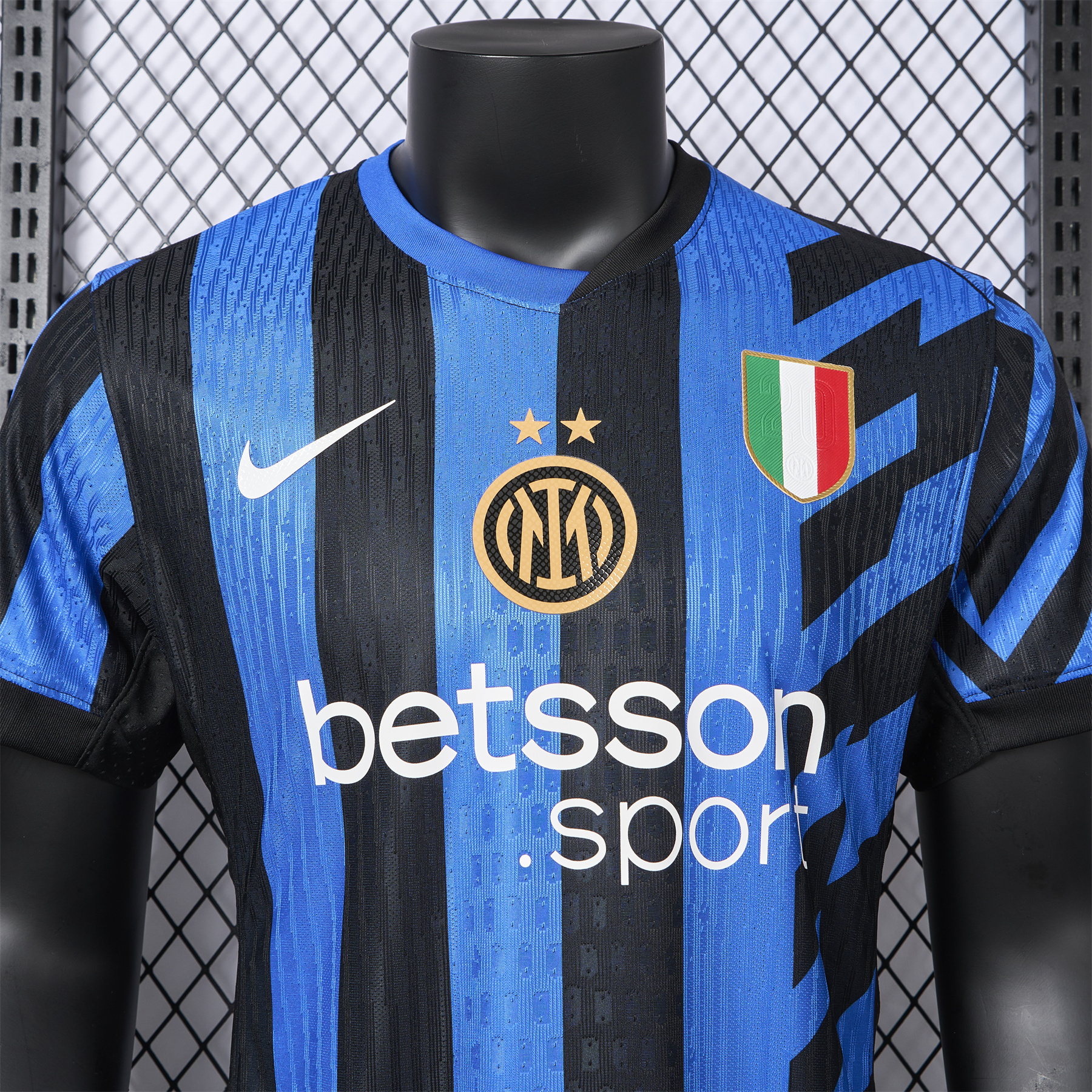 ManixJersey.com | Inter Milan 24-25 Home Stadium Jersey - Player Version -Customize Name, Number and Patch | Worldwide Shipping