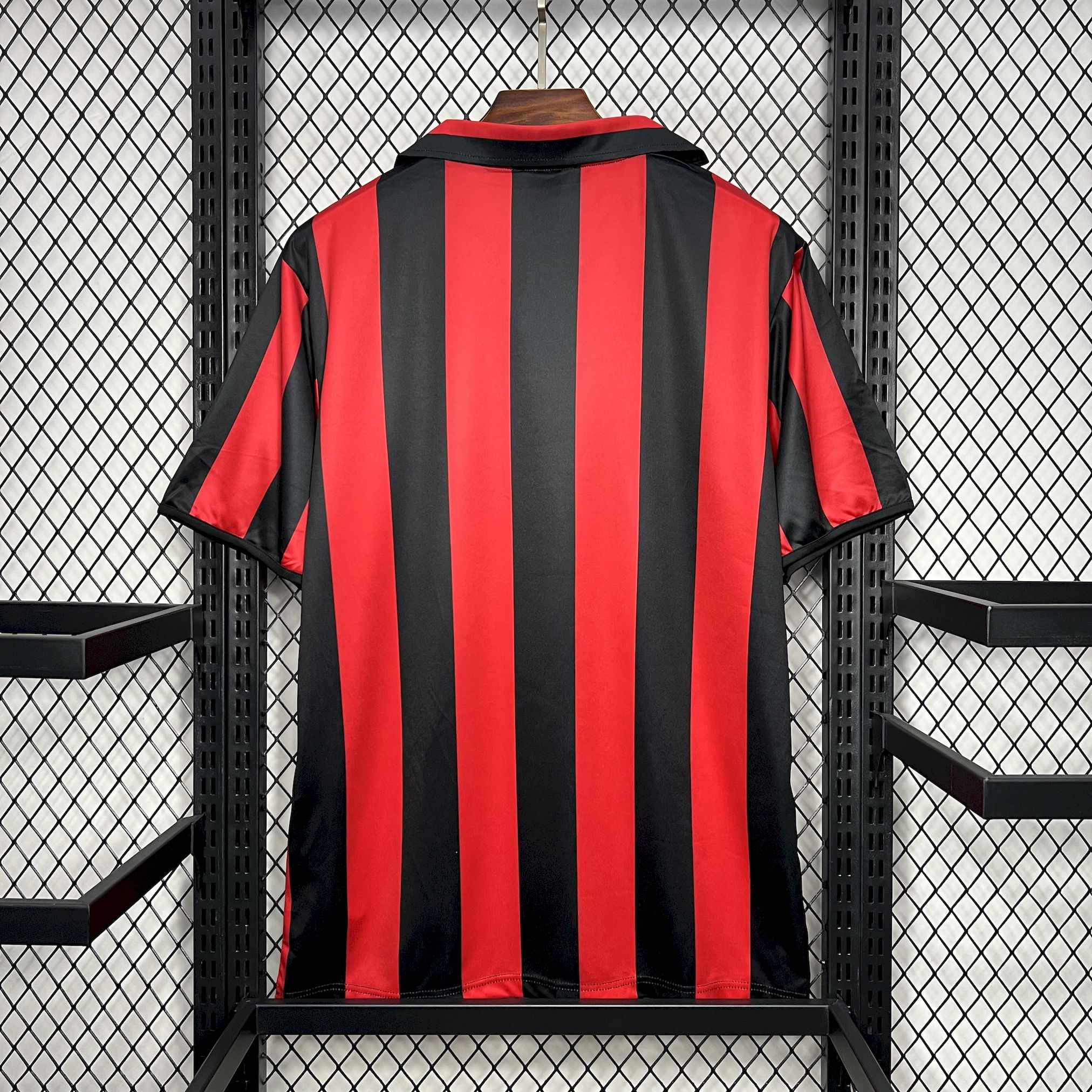 ManixJersey.com | Retro AC Milan 1988-89 Home Jersey -Customize Name, Number and Patch | Worldwide Shipping