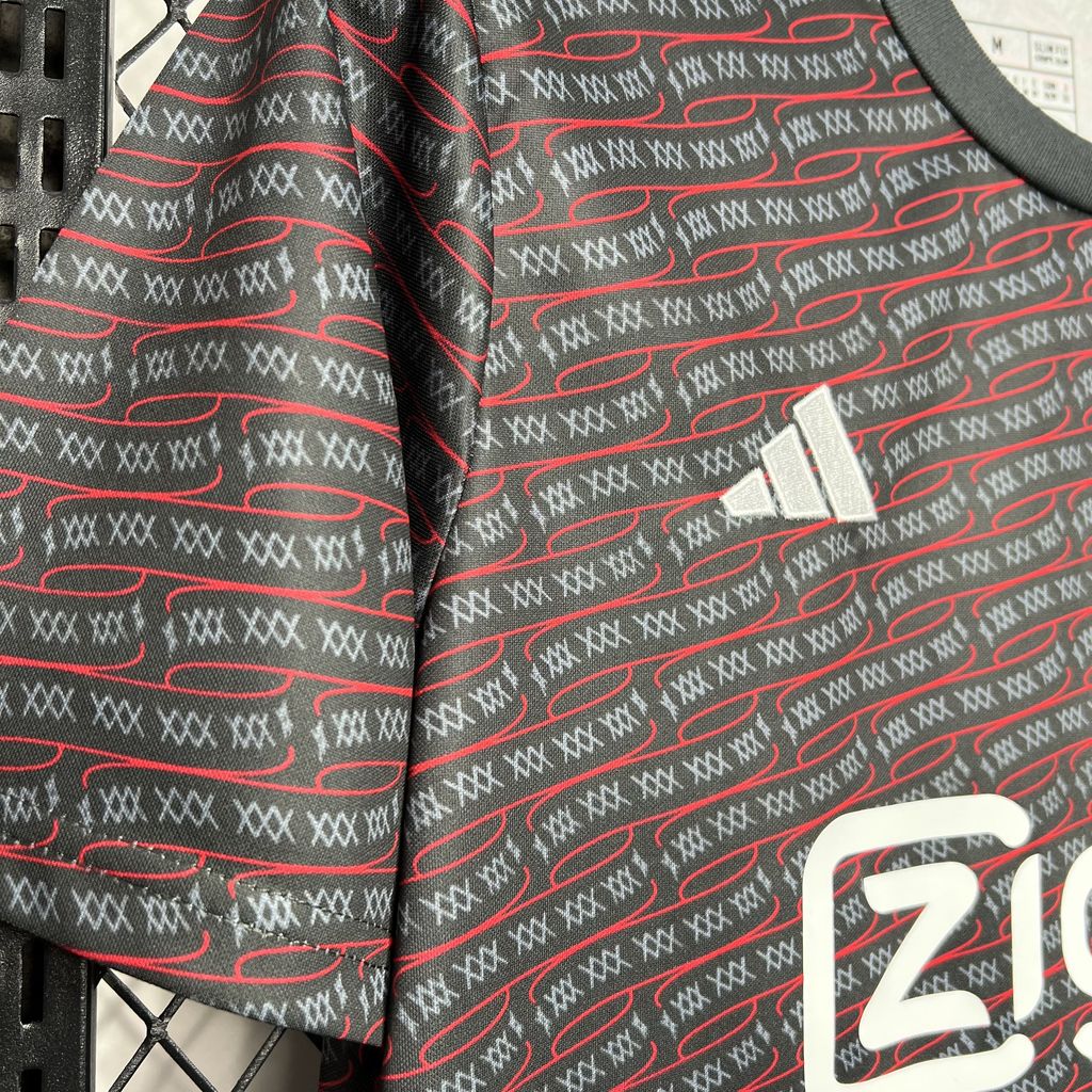 ManixJersey.com | Ajax 24-25 Pre-match Training Jersey - Fans Version -Customize Name, Number and Patch | Worldwide Shipping