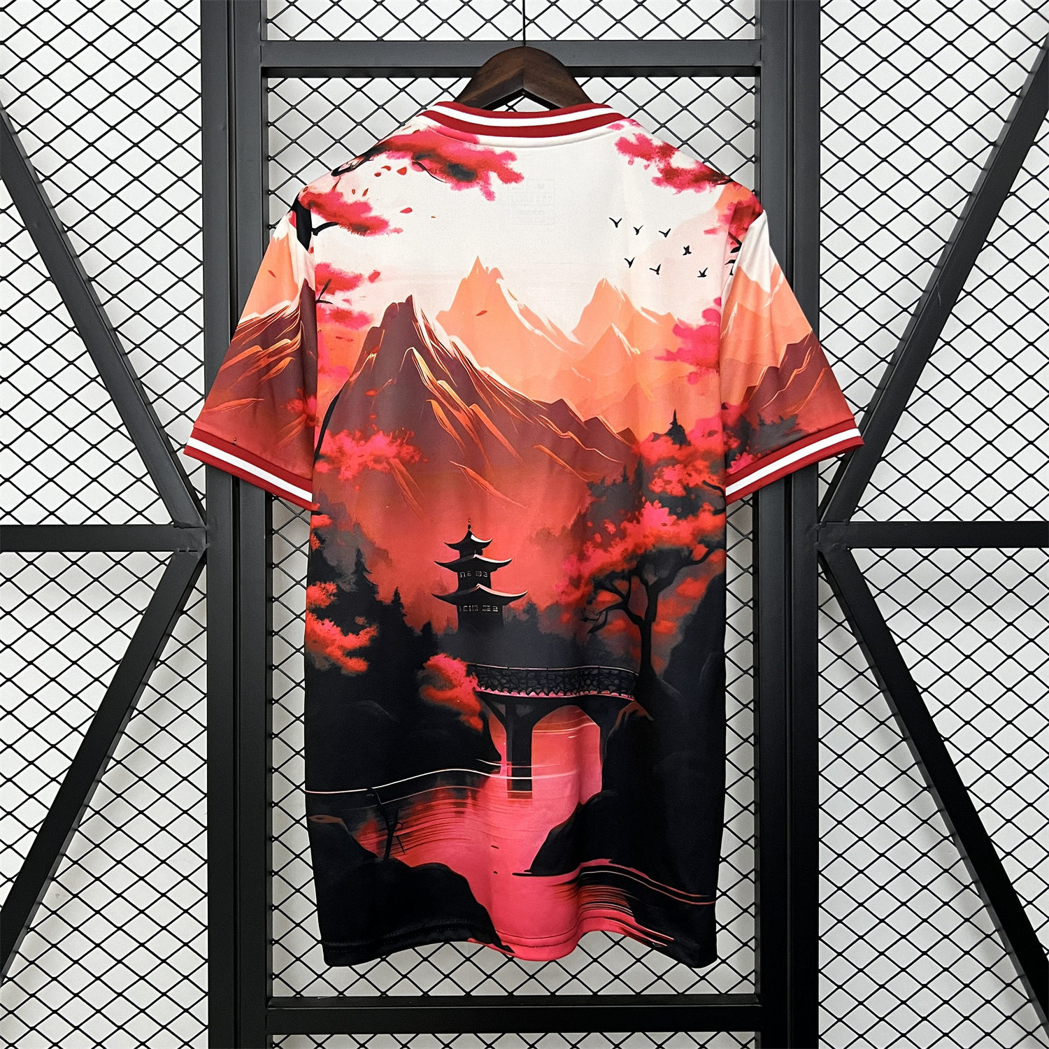 unitedfutballjersey-Japan 2024 Cherry Blossoms under Mount Fuji Jersey - Fans Version