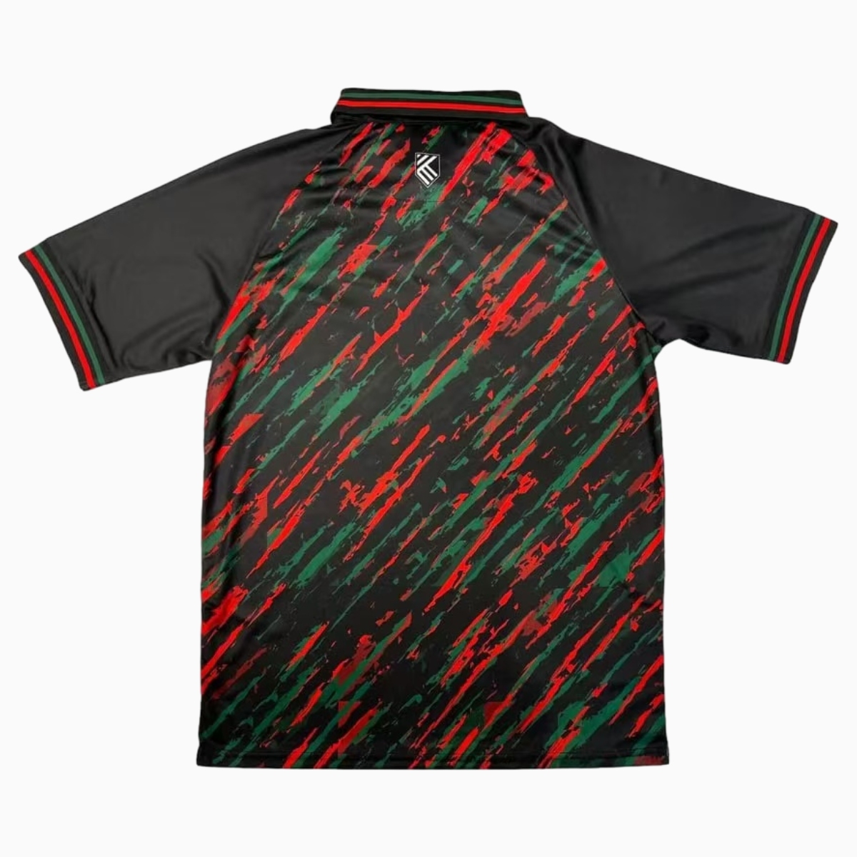 SIUjerseys-FC Palestina 24-25 Red and Green Twill Pattern Jersey with Arabic