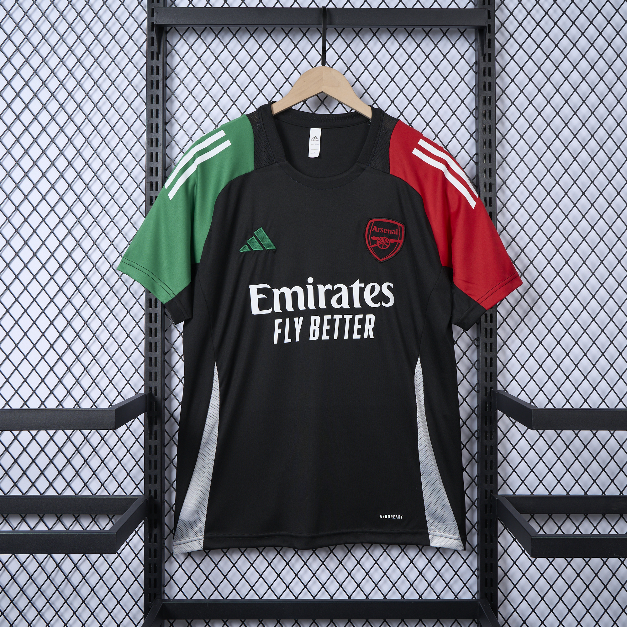 ManixJersey.com | Arsenal 24-25 Black Training Jersey - Fans Version -Customize Name, Number and Patch | Worldwide Shipping