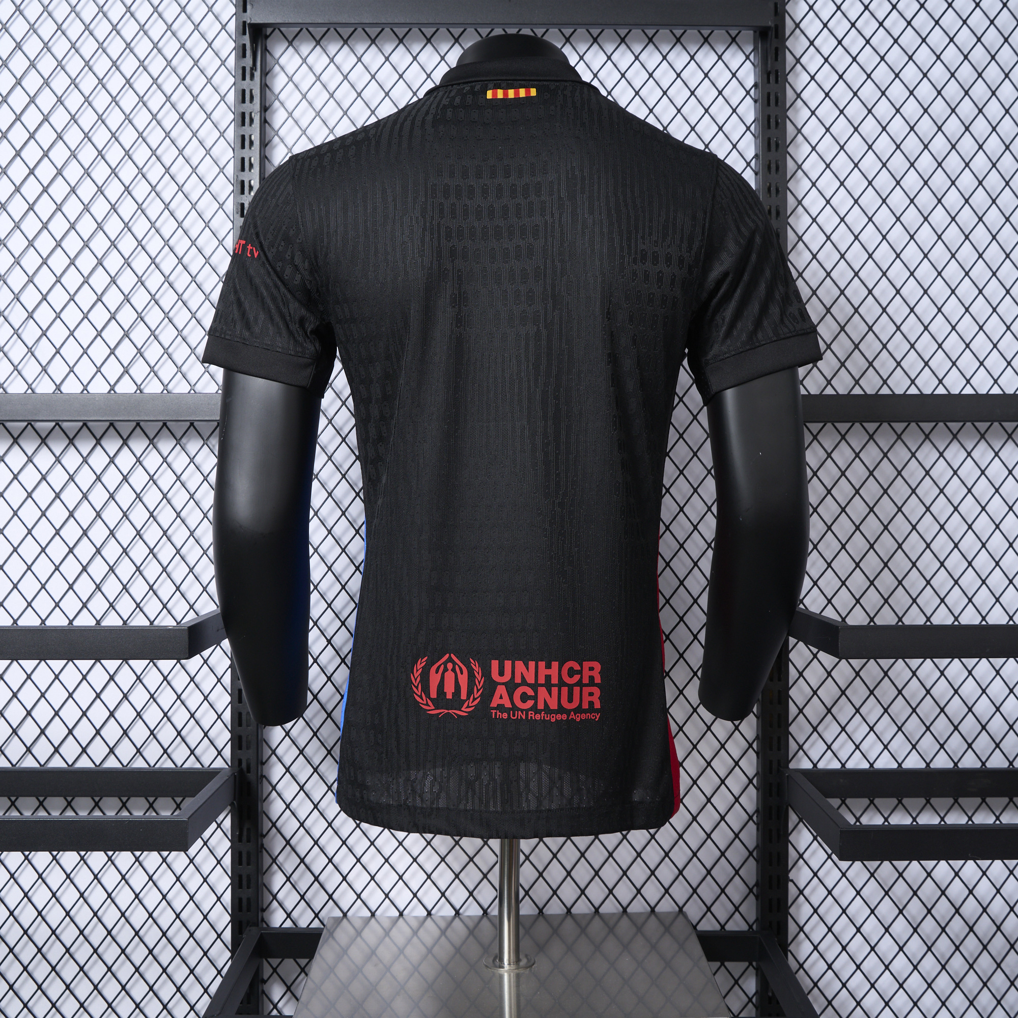 ManixJersey.com | Barcelona 24-25 Away Jersey with Big Logo - Player Version -Customize Name, Number and Patch | Worldwide Shipping