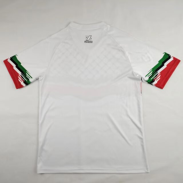 SIUjerseys-FC Palestina 24-25 White Barbed Wire Jersey - Fans Version