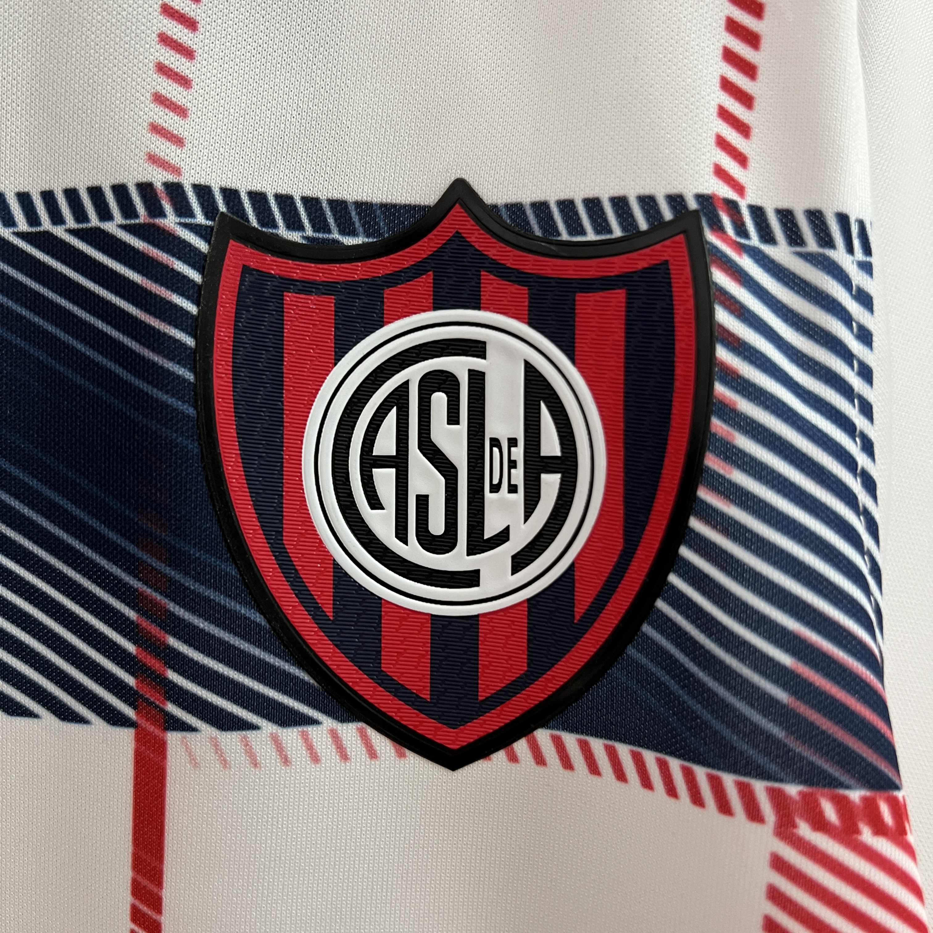 ManixJersey.com | San Lorenzo 24-25 Away Jersey - Fans Version -Customize Name, Number and Patch | Worldwide Shipping