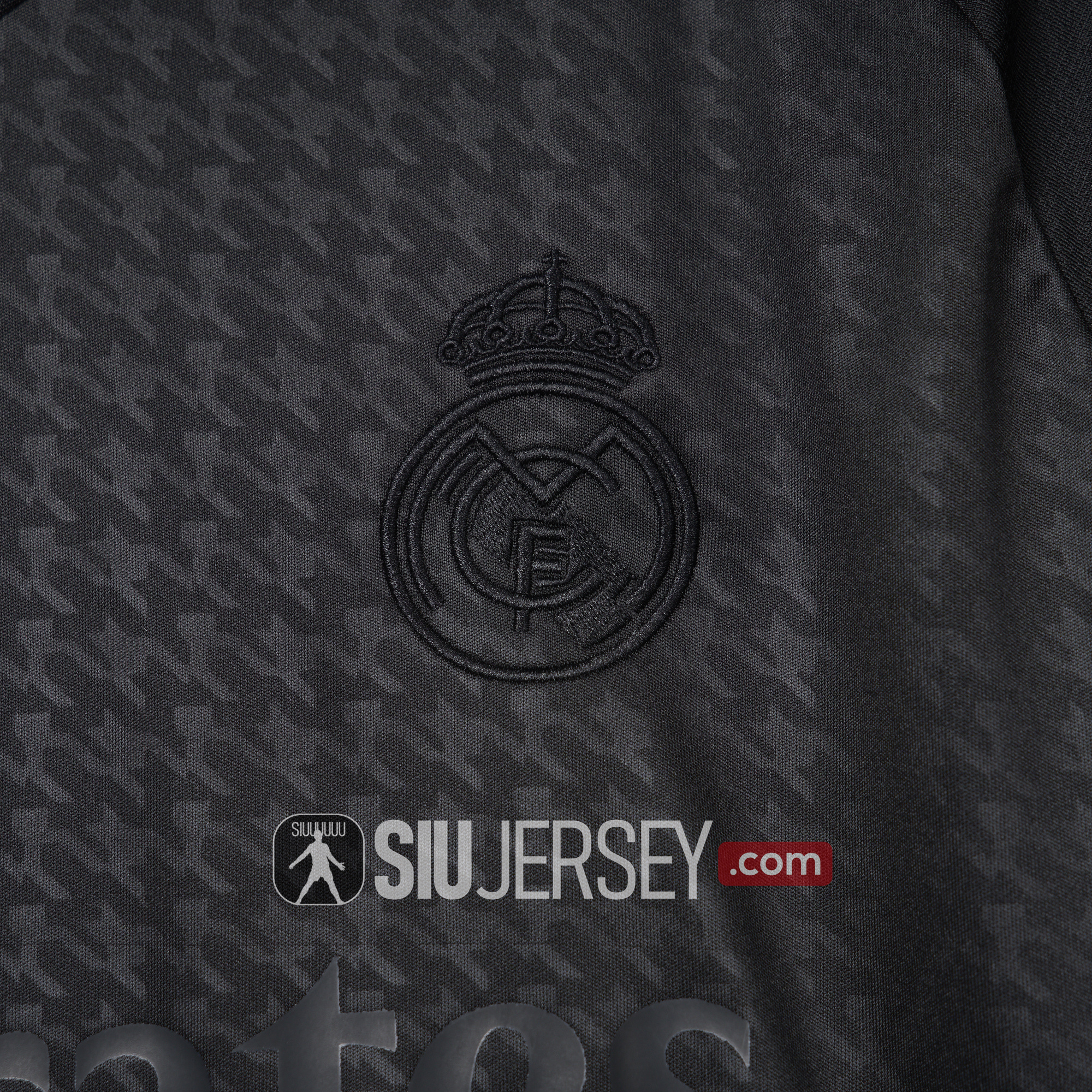 SIUjerseys-Real Madrid 24-25 Pure Black Special Edition Jersey - Fans Version