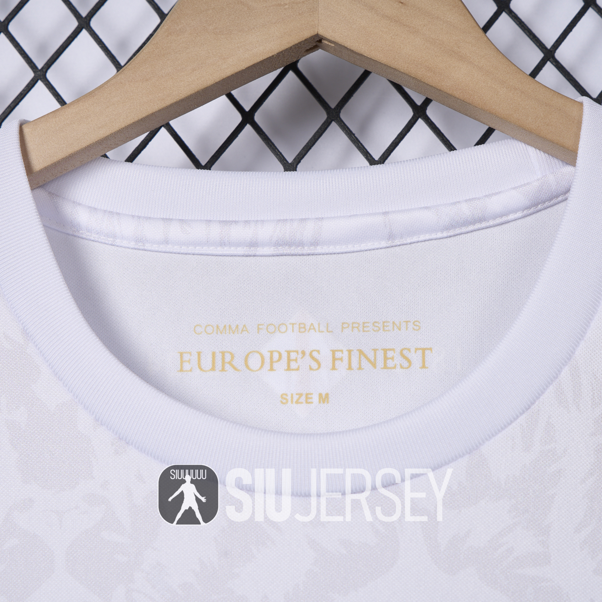 SIUjerseys-England 2024-25 COMMA White Special Edition Jersey - Fans Version