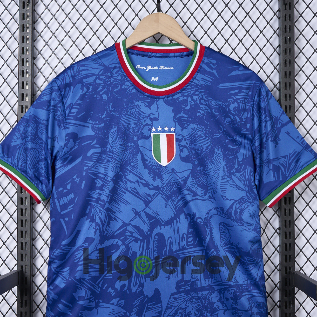 Higojerseys-Italy 2024 Blue Special Edition Jersey - Fans Version