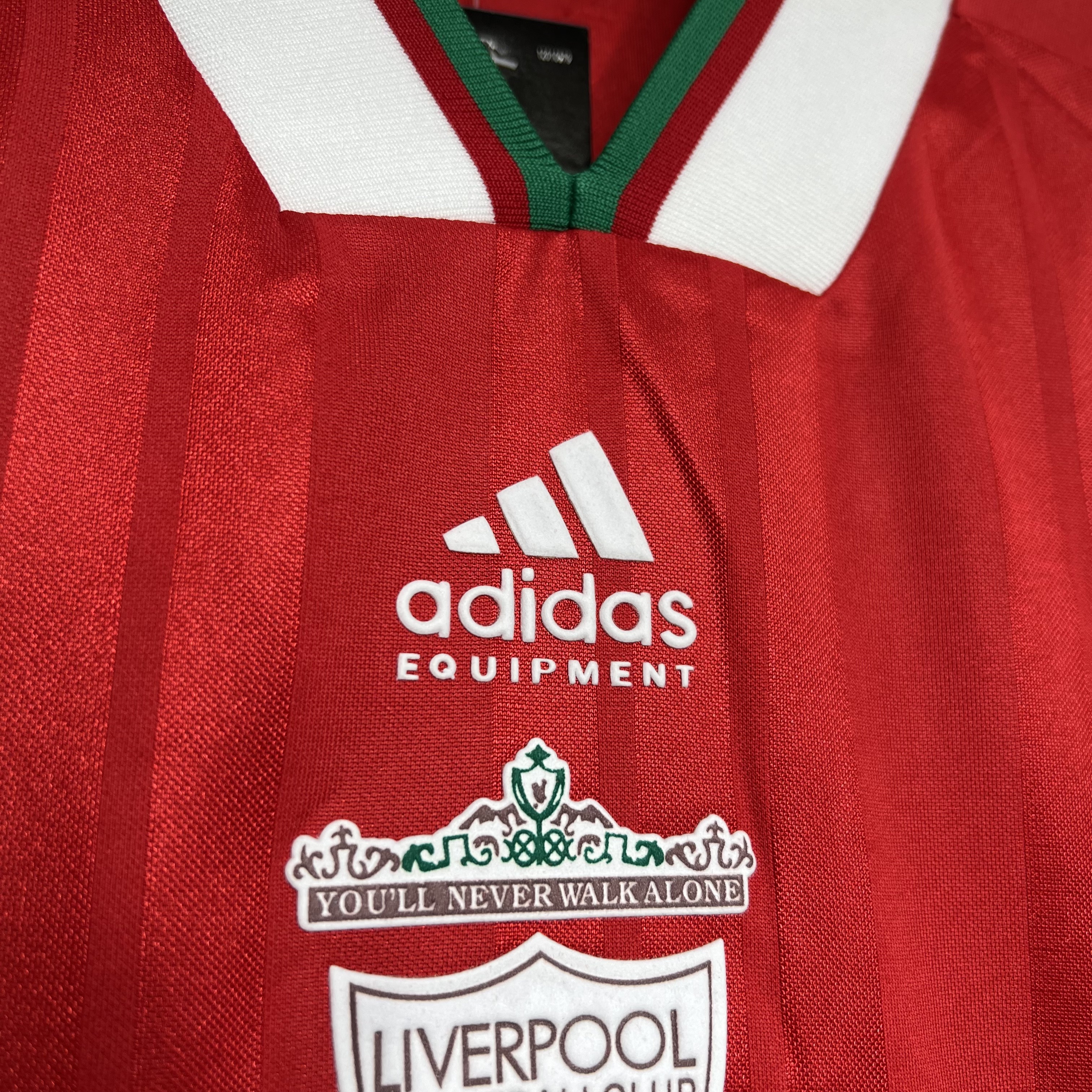 JerseysGala.com | Retro Liver.pool 1993-95 Home Stadium Jersey -Customize Name, Number and Patch | Worldwide Shipping
