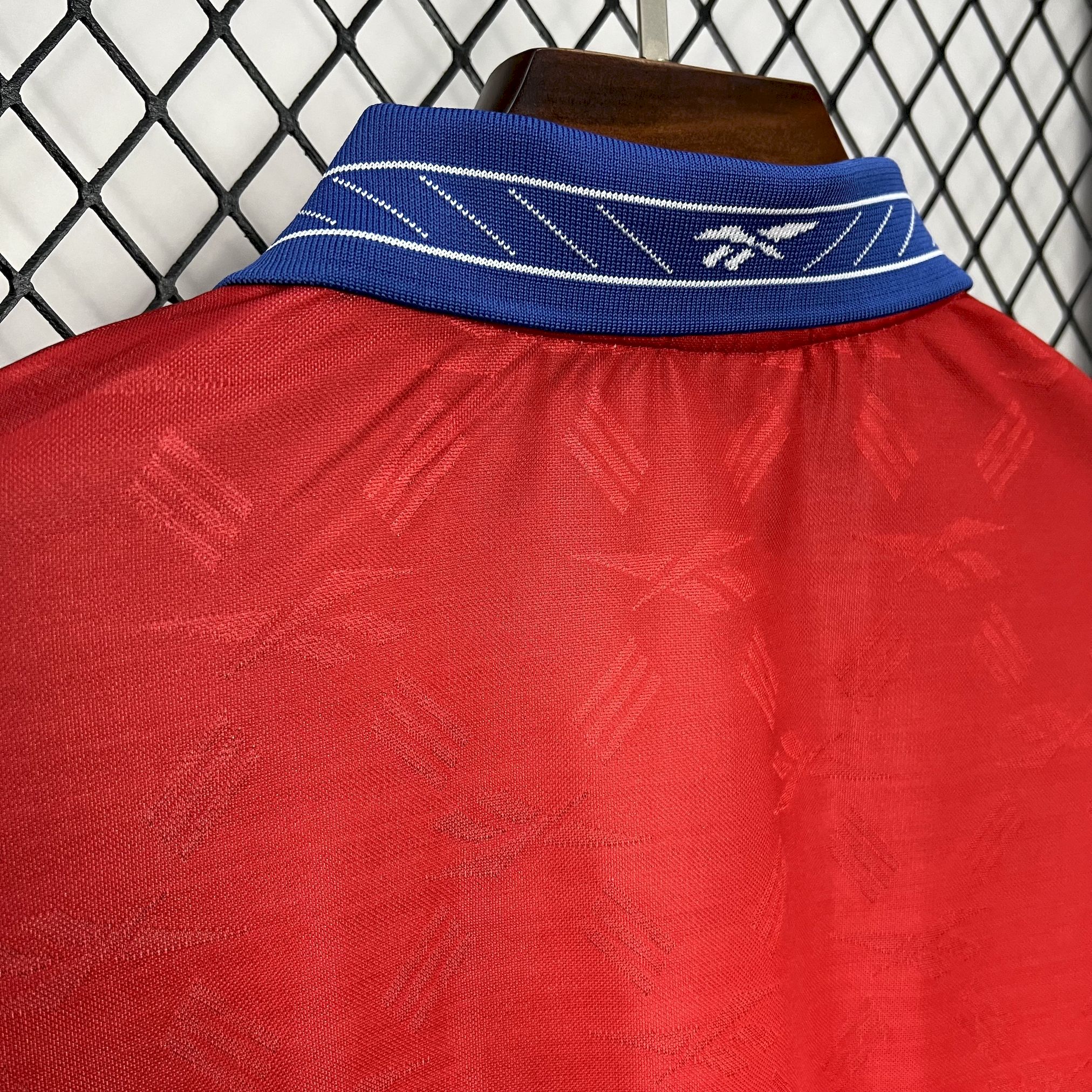 ManixJersey.com | Retro Chile 1998 Home Long Sleeve Jersey -Customize Name, Number and Patch | Worldwide Shipping