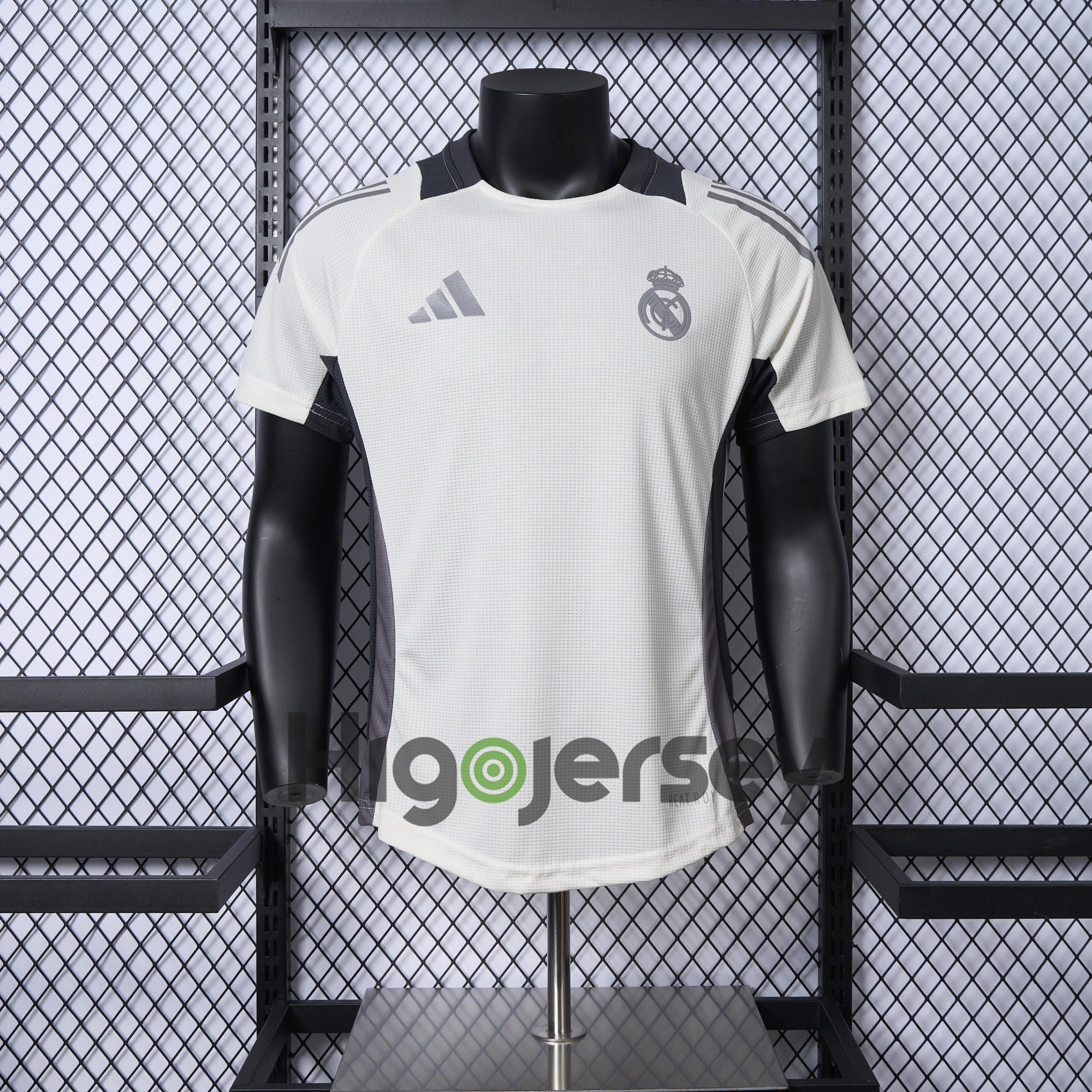 Higojerseys-Real Madrid 24-25 White Training Jersey - Player Version