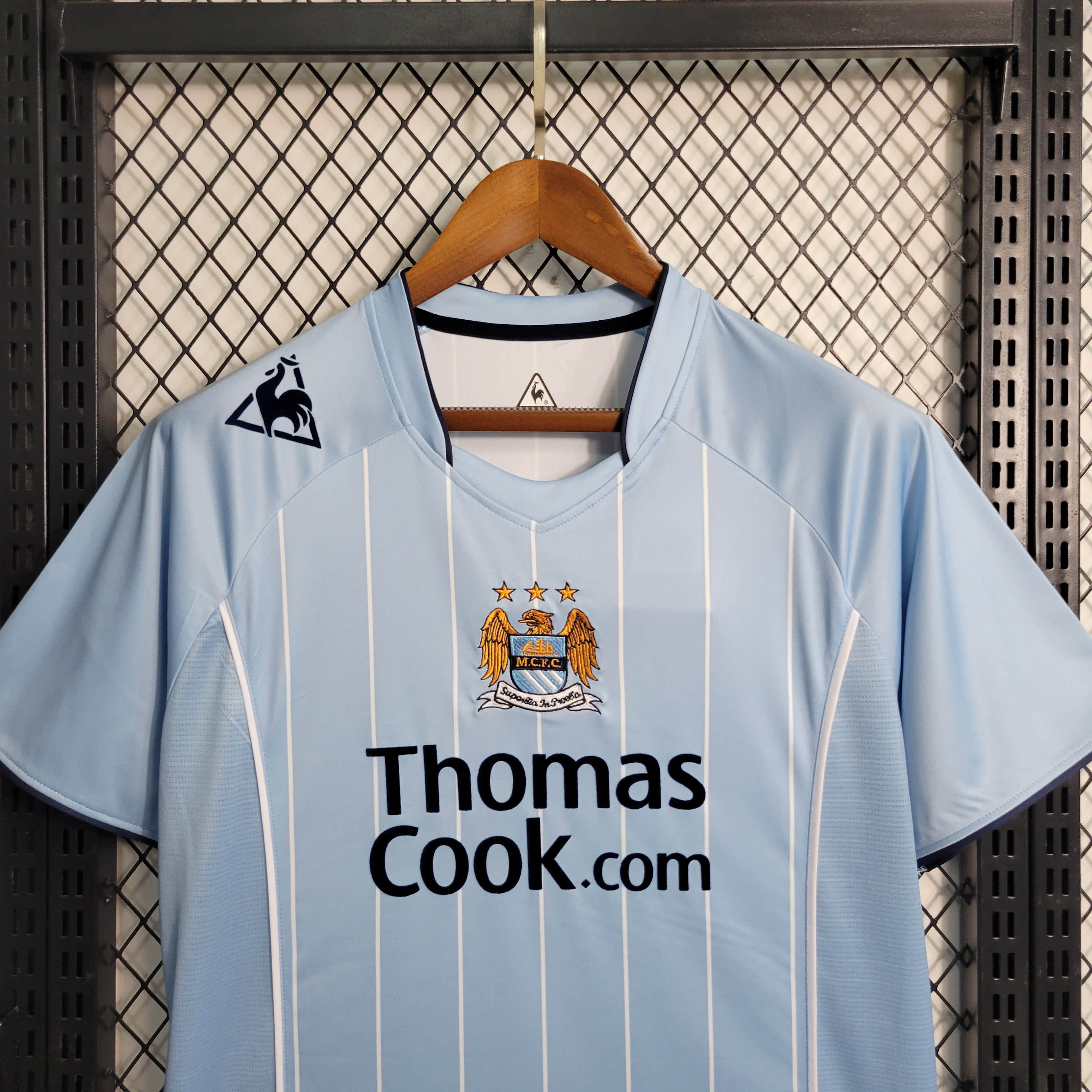 SIUjerseys-Retro Manchester City 2007-08 Home Stadium Jersey