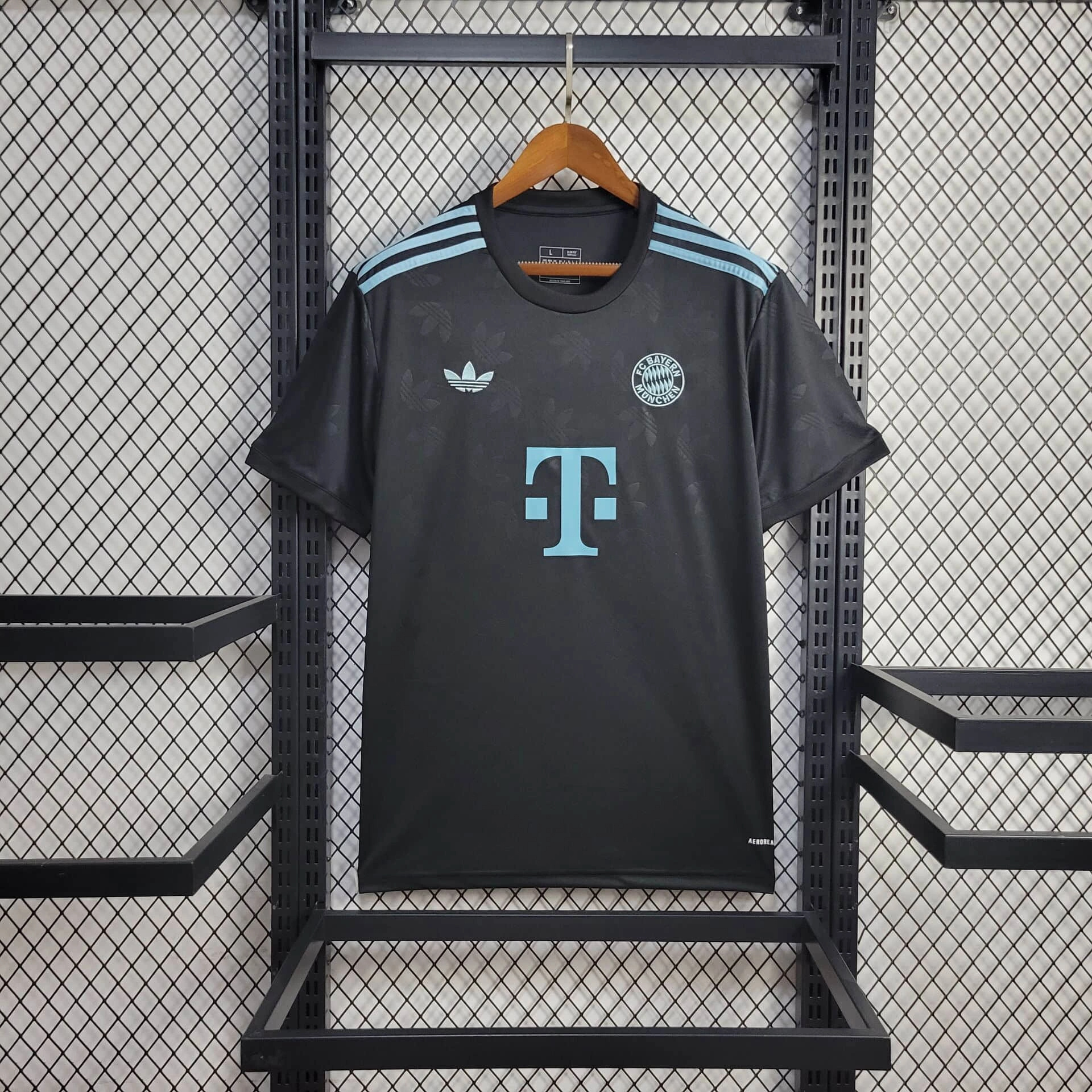 foot-Bayern Munich 24-25 Black Training Jersey - Fans Version