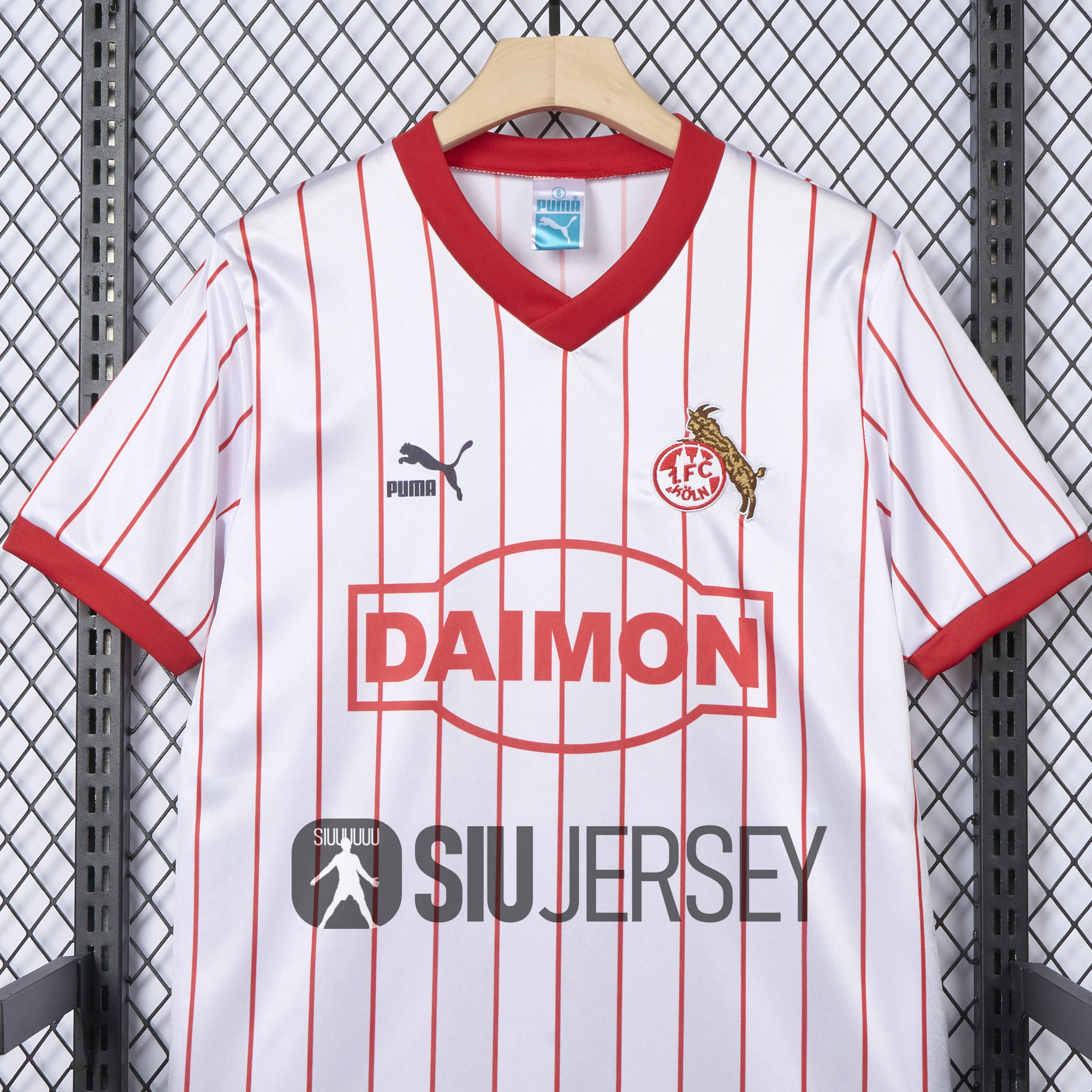 SIUjerseys-Retro 1. FC Köln 1985-86 Home Jersey