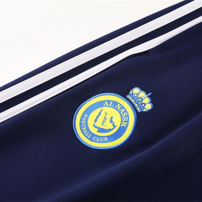 SIUjerseys-Al Nassr Riyadh Victory 24-25 Jacket Training Tracksuit - Royal Blue