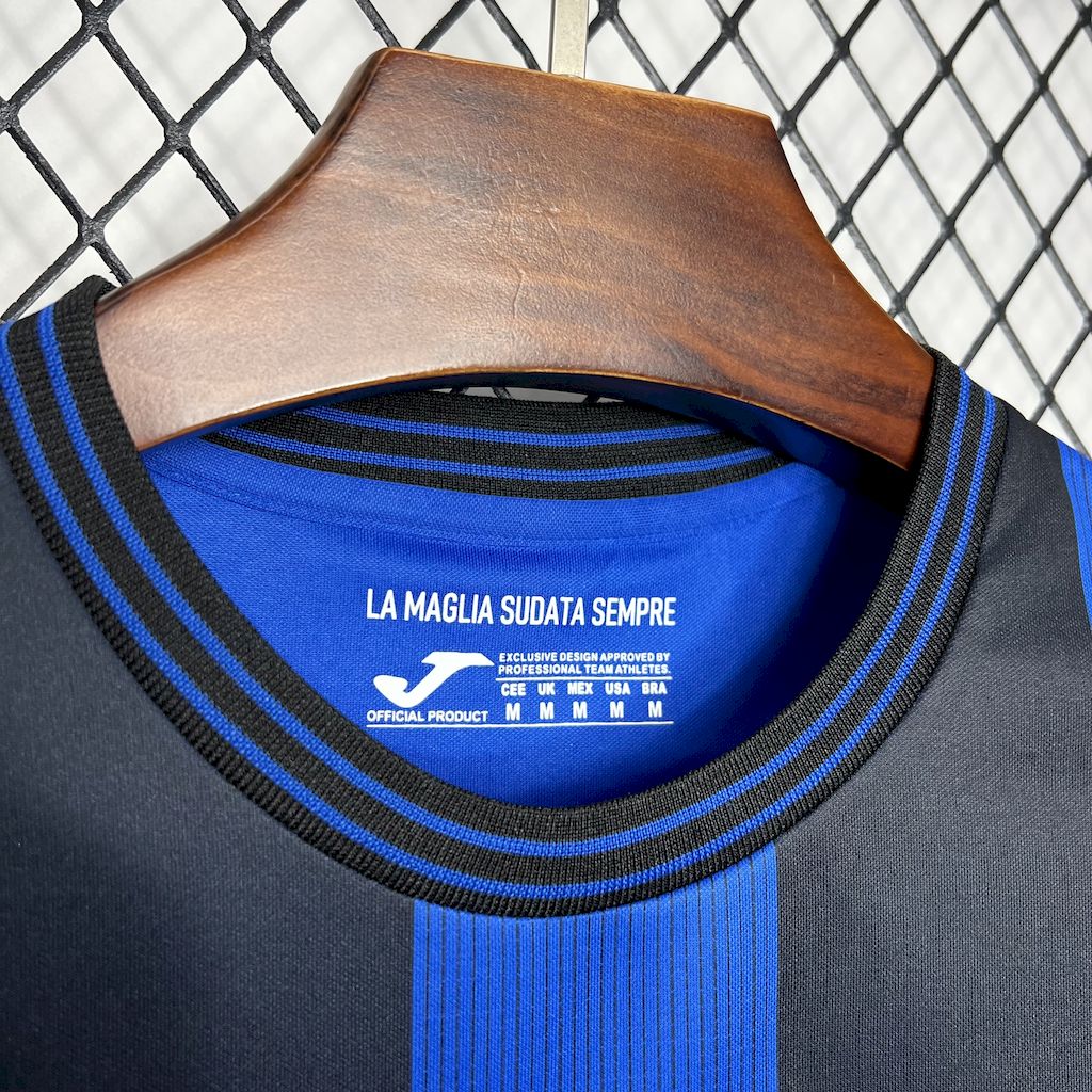 JerseysGala.com | Atalanta 24-25 Home Stadium Jersey - Fans Version -Customize Name, Number and Patch | Worldwide Shipping