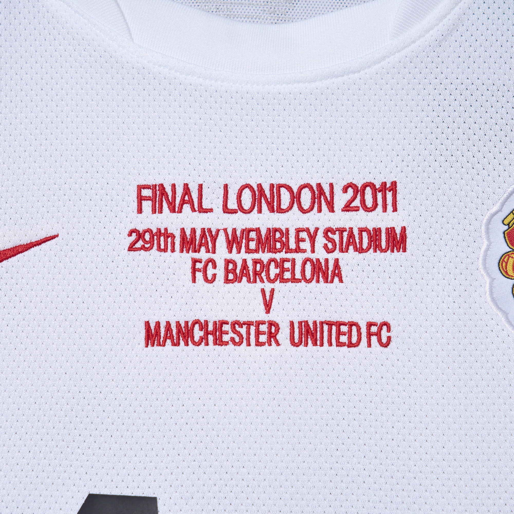GlobeJersey-Retro Manchester United 10-11 Away Jersey - Champions League Final Version