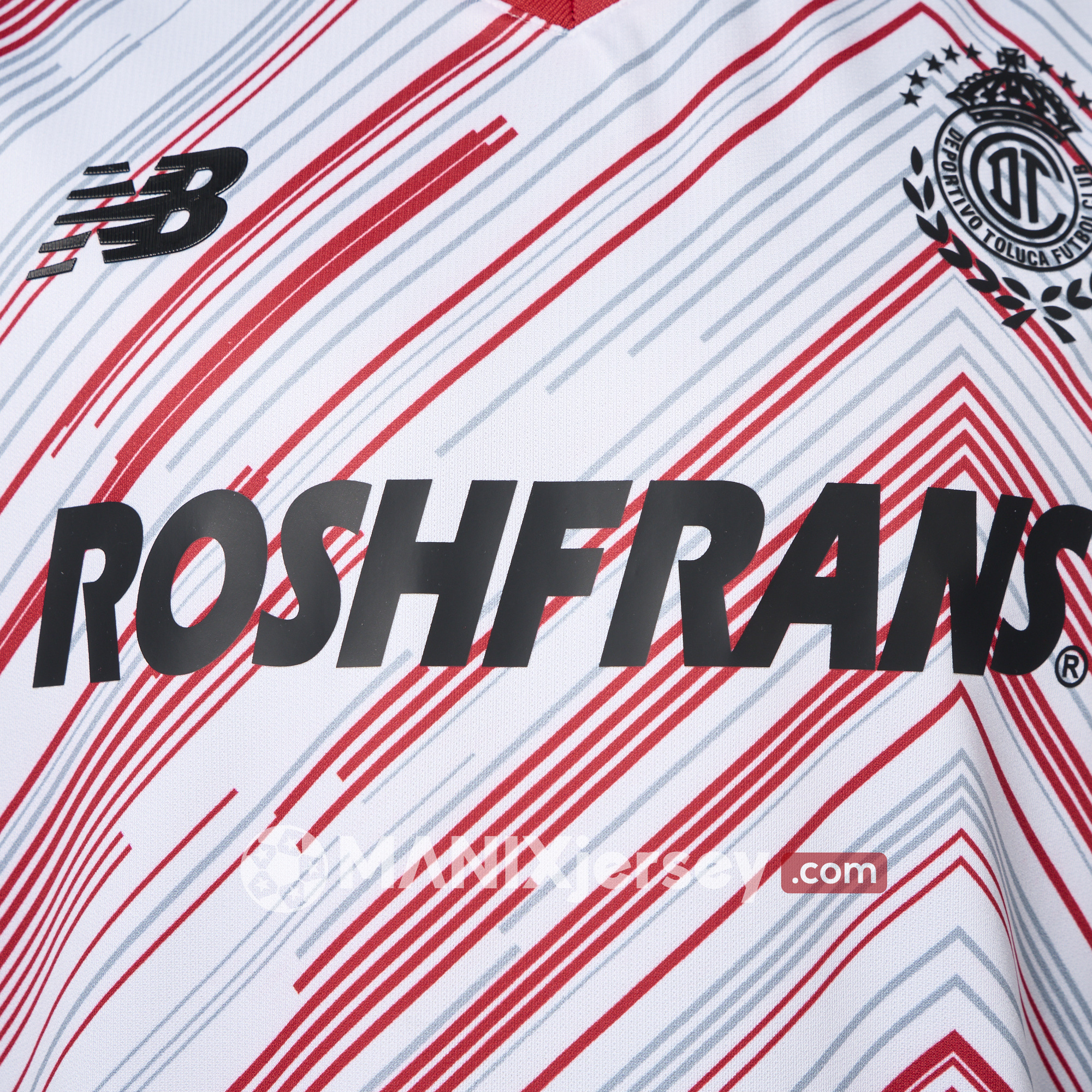 ManixJersey.com | Toluca 24-25 Away Jersey - Player Version -Customize Name, Number and Patch | Worldwide Shipping