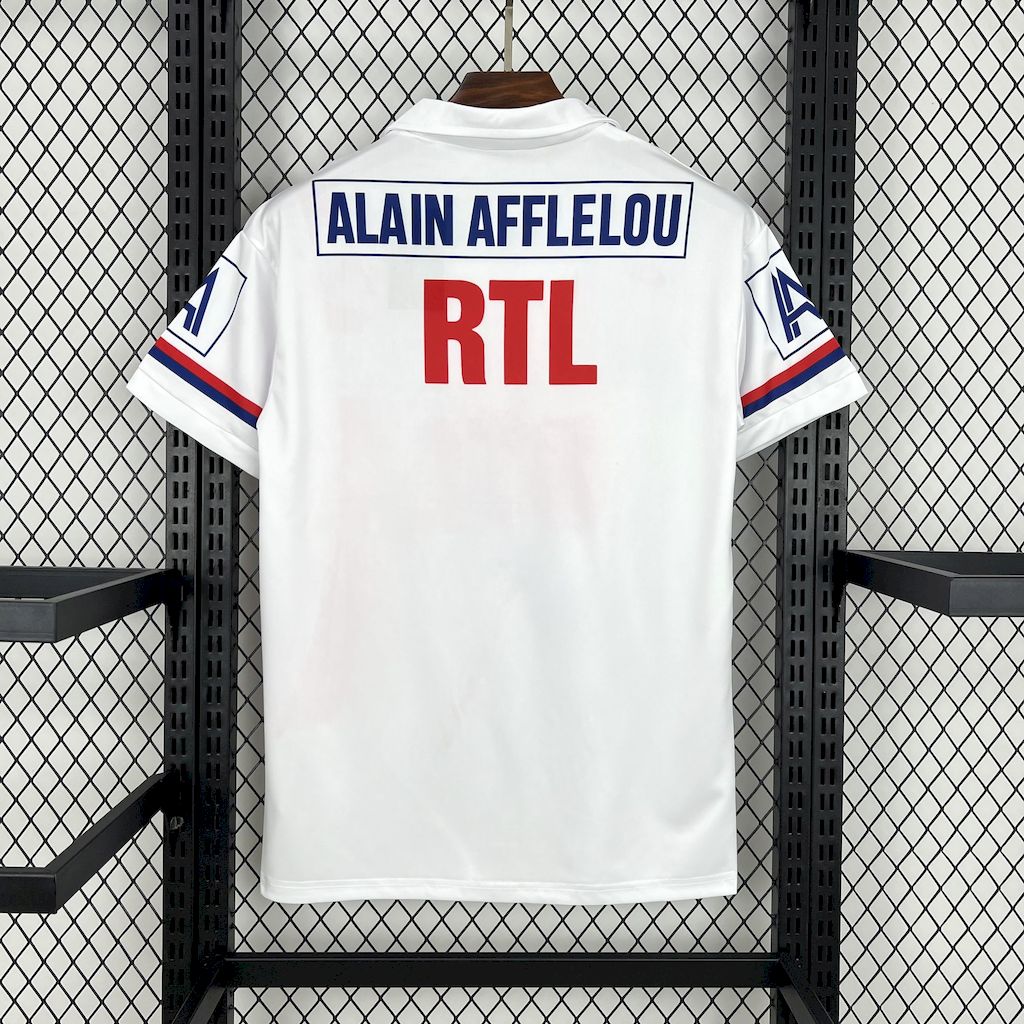 ManixJersey.com | Retro Paris Saint-Germain PSG 1990-91 Home Jersey -Customize Name, Number and Patch | Worldwide Shipping