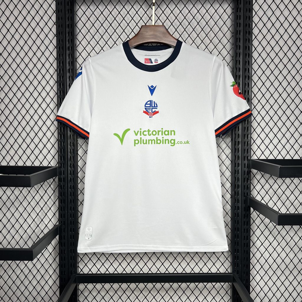 SIUjerseys-Bolton Wanderers 24-25 Home Stadium Jersey - Fans Version