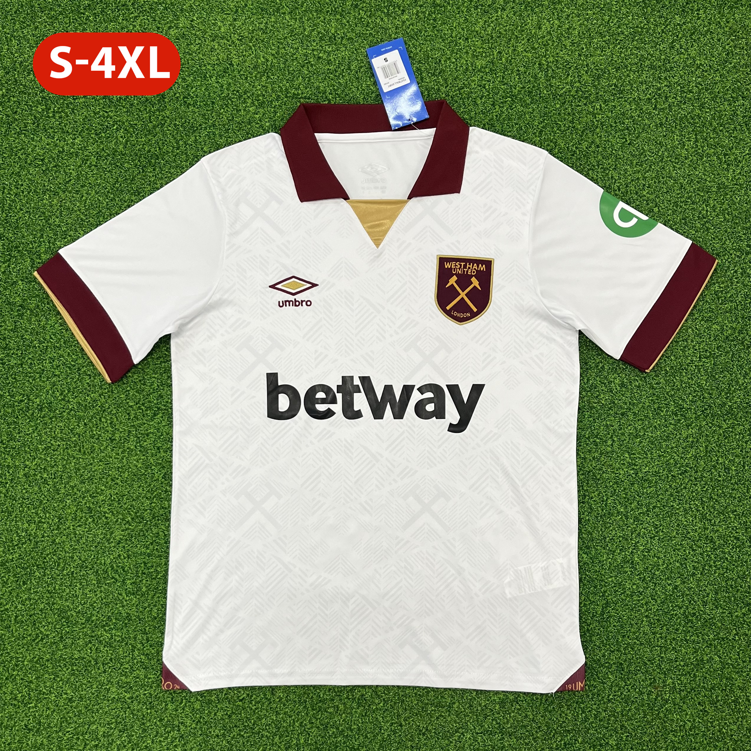 ManixJersey.com | West Ham United 24-25 Third Jersey - Fans Version -Customize Name, Number and Patch | Worldwide Shipping