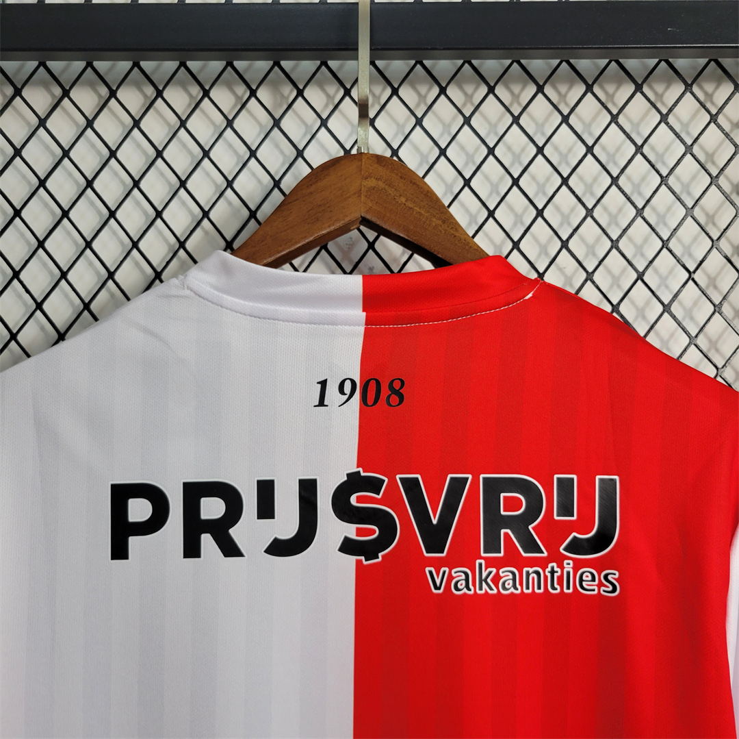 SIUjerseys-Feyenoord 23-24 Home Stadium Jersey - Fans Version