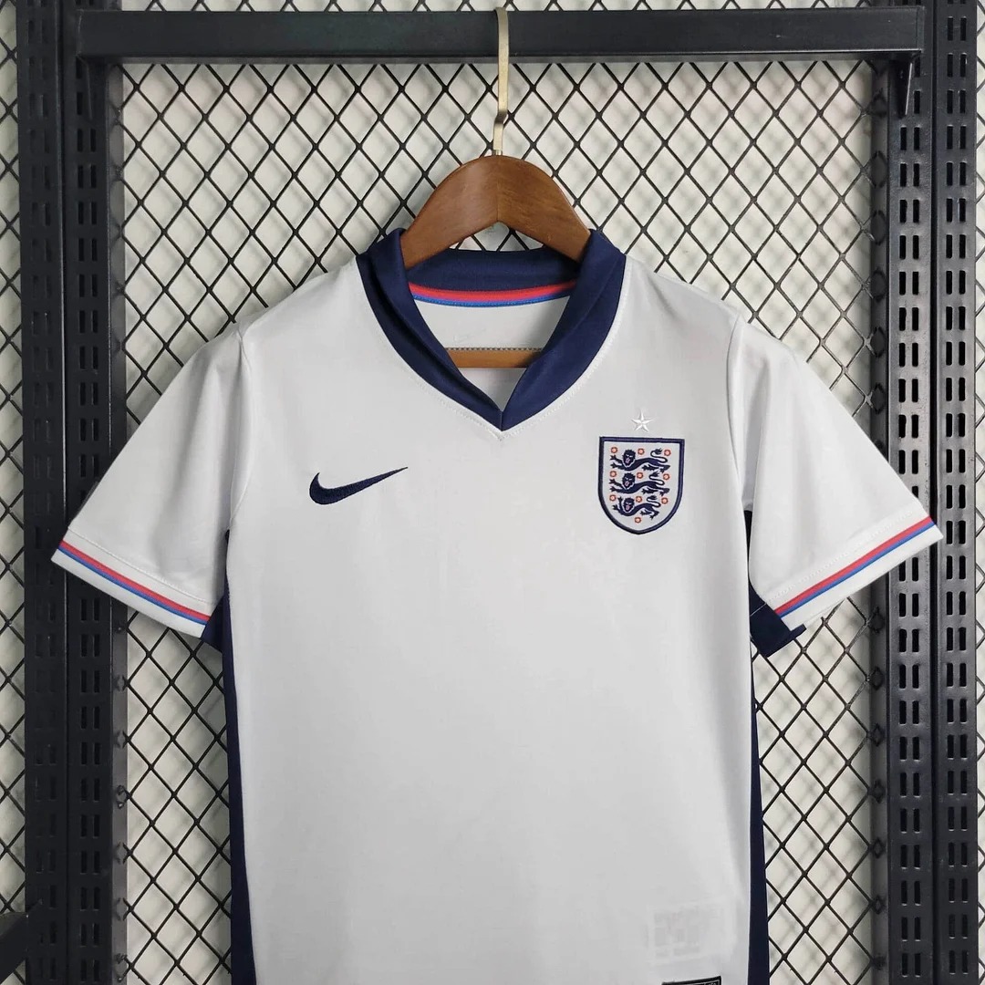 SIUjerseys-England 2024 Home Stadium Kids Kit