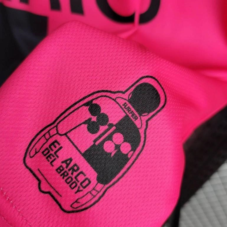 ManixJersey.com | Retro Mexico 1998 World Cup Goalkeeper Pink Black Jersey -Customize Name, Number and Patch | Worldwide Shipping