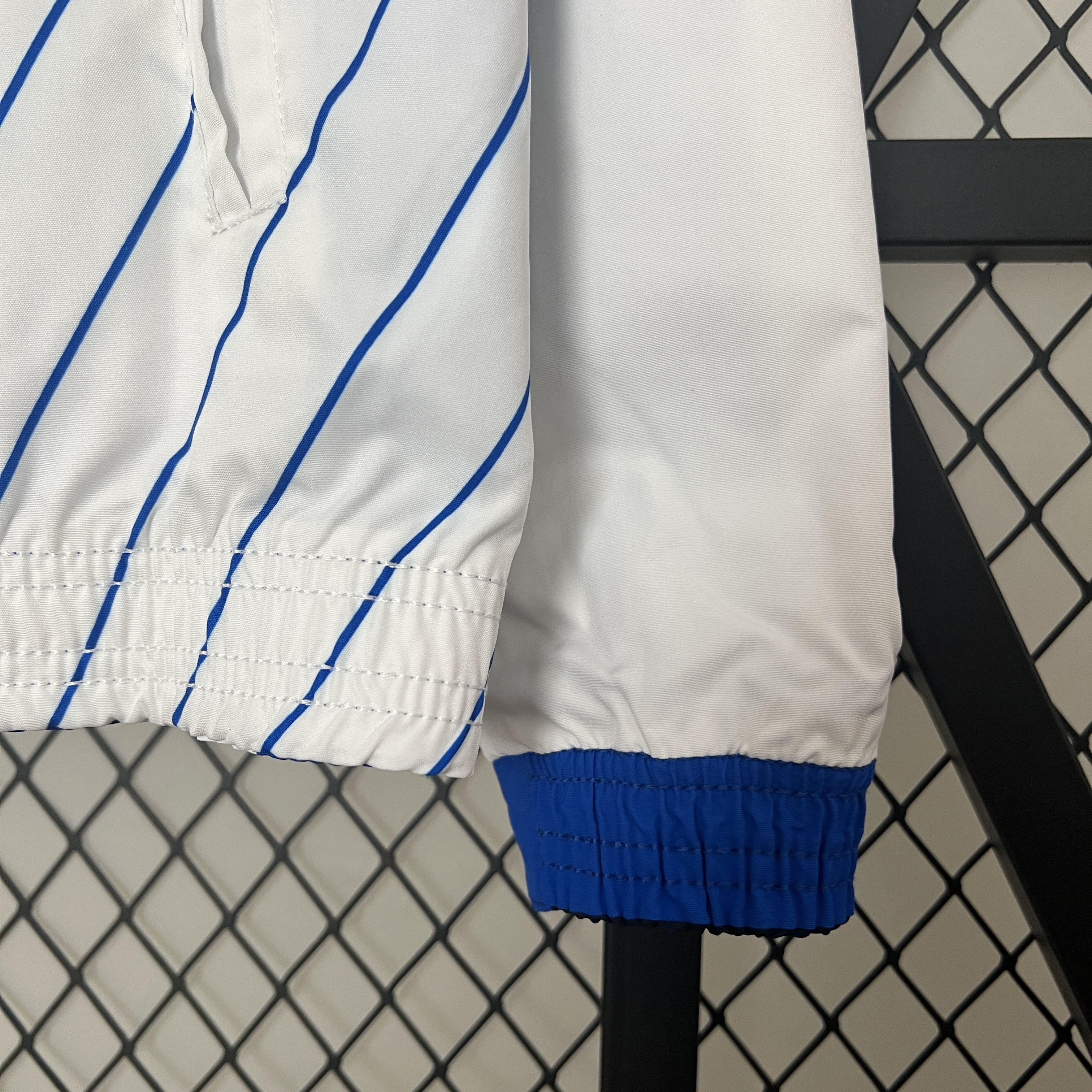 ManixJersey.com | Porto 24-25 Double Sided Reversible Windbreaker - Blue & White -Customize Name, Number and Patch | Worldwide Shipping