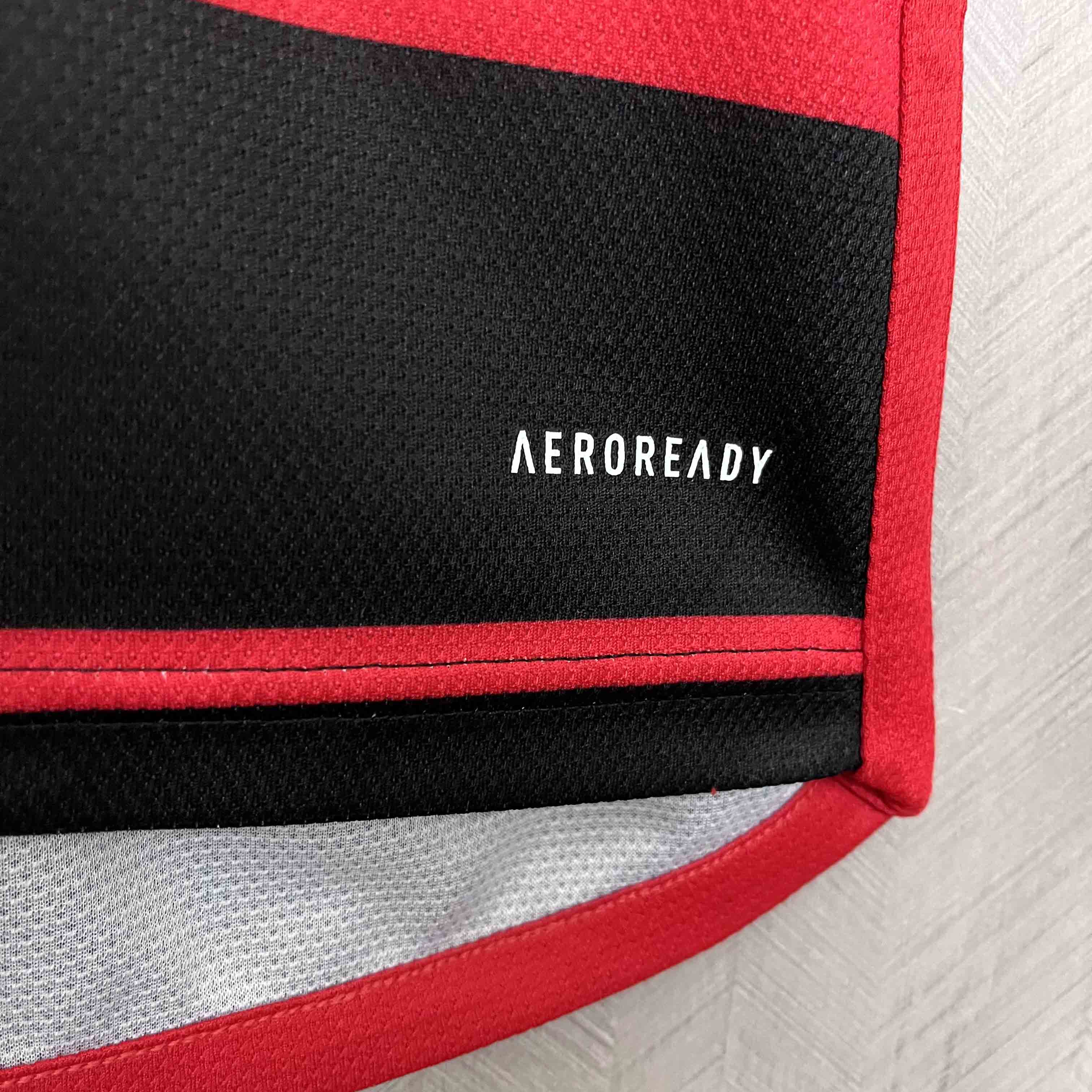 JerseysGala.com | Flamengo 2024 Home Stadium Jersey With All Sponsor - Fans Version -Customize Name, Number and Patch | Worldwide Shipping