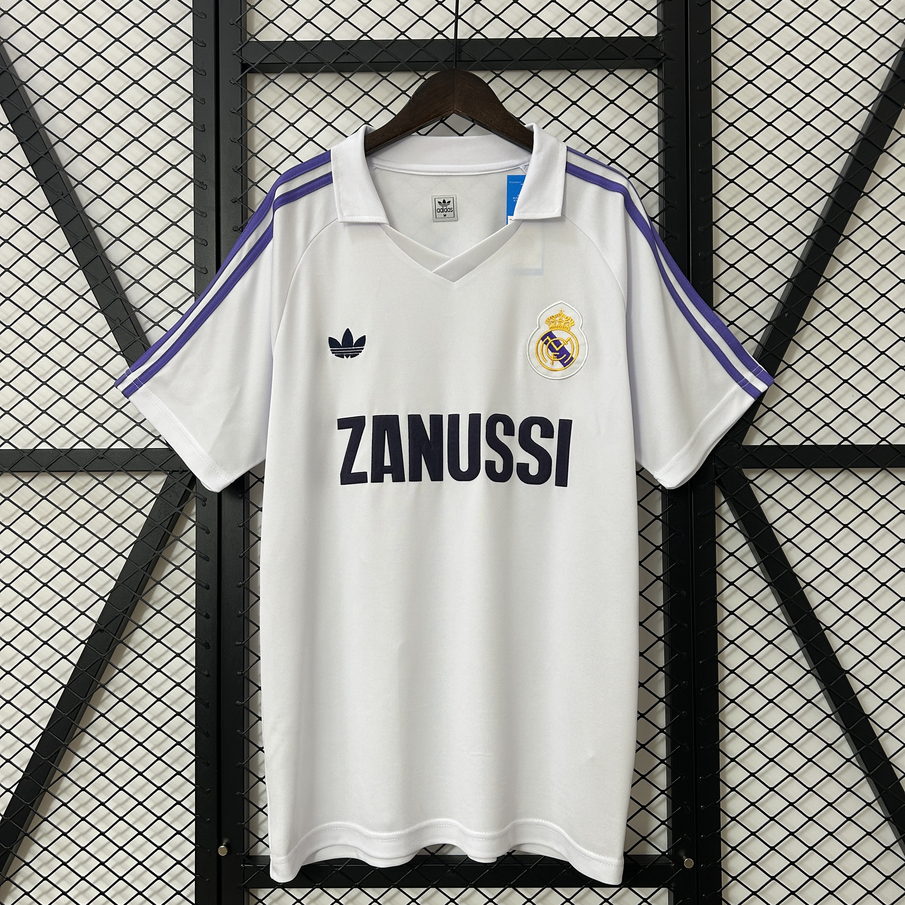 JerseysGala.com | Retro Real Madrid 1984-85 Home Jersey -Customize Name, Number and Patch | Worldwide Shipping