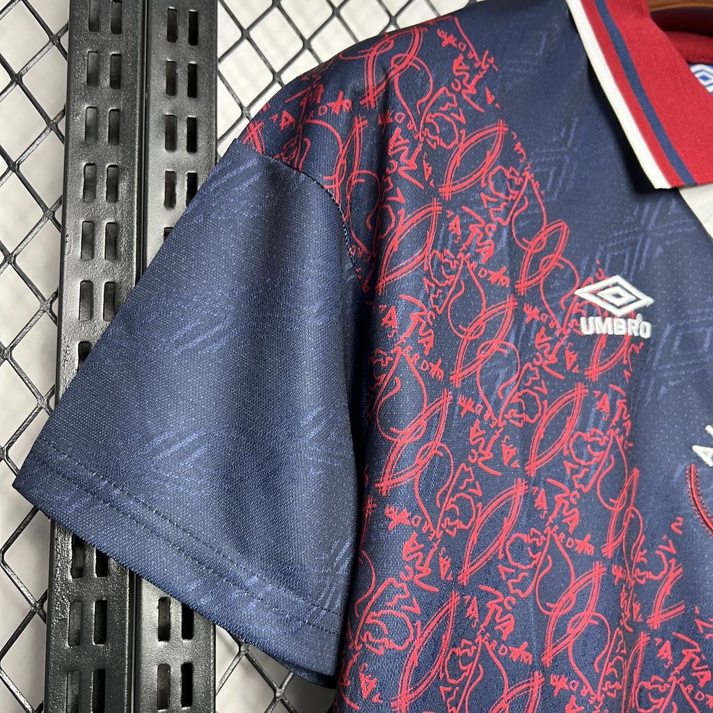 ManixJersey.com | Retro Ajax 1994-95 Away Jersey -Customize Name, Number and Patch | Worldwide Shipping