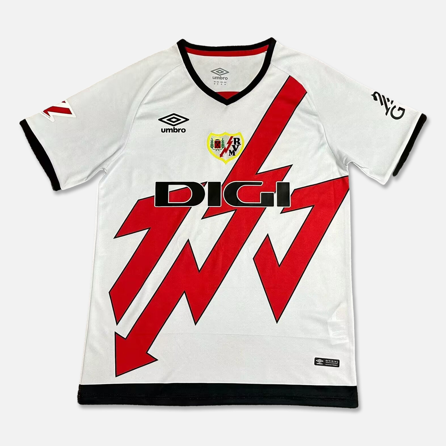 SIUjerseys-Rayo Vallecano 24-25 Home Jersey - Fans Version