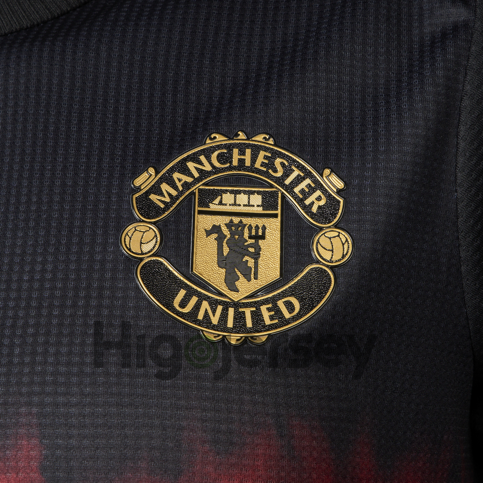 Higojerseys-Manchester United 24-25 Pre-Match Chinese New Year Jersey - Player Version