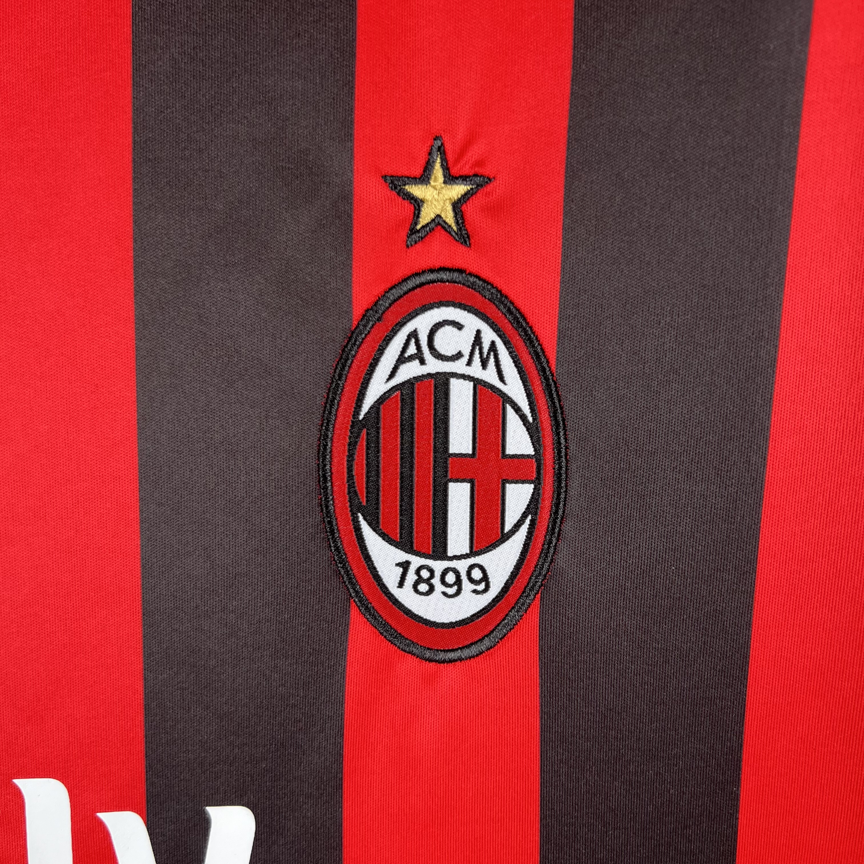 JerseysGala.com | Retro AC Milan 2017-18 Home Stadium Jersey -Customize Name, Number and Patch | Worldwide Shipping