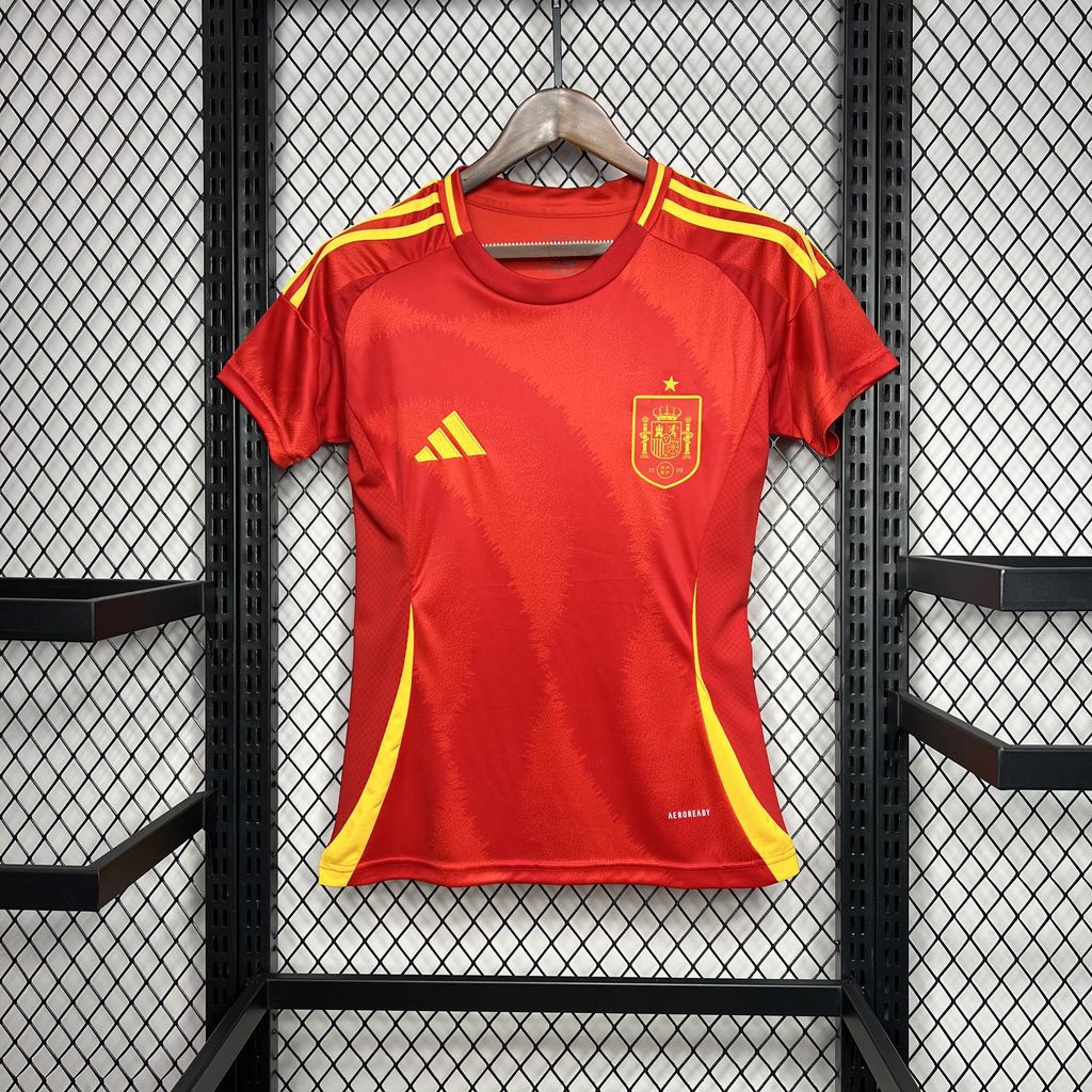 SIUjerseys-Women's Spain 2024 Home Stadium Jersey