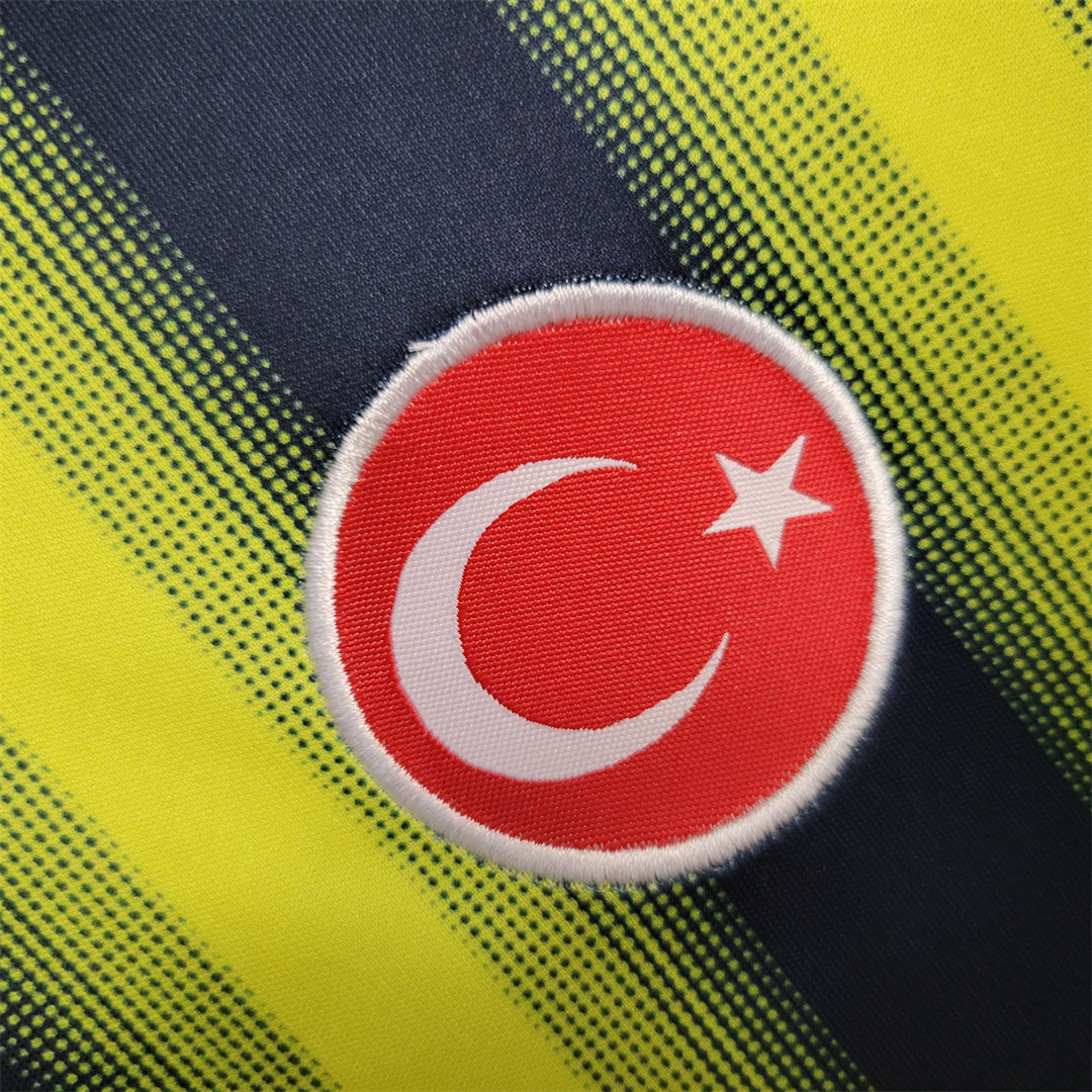 ManixJersey.com | Retro Fenerbahce 13-14 Home Stadium Jersey -Customize Name, Number and Patch | Worldwide Shipping