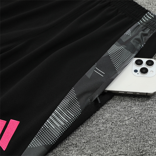 SIUjerseys-Real Madrid 24-25 Long Sleeve Training Set - Rose Red