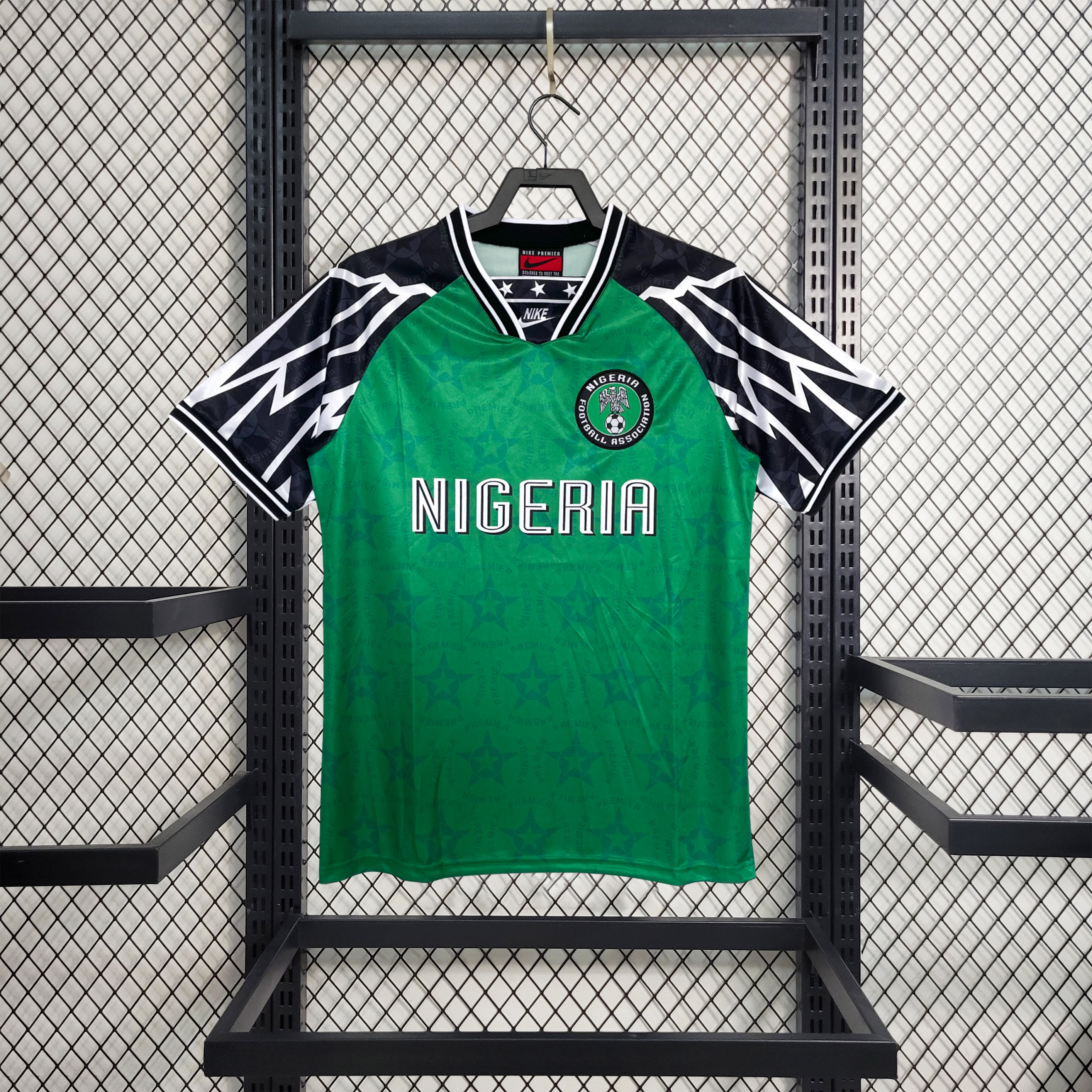 ManixJersey.com | Retro Nigeria 1994-95 Home Jersey -Customize Name, Number and Patch | Worldwide Shipping