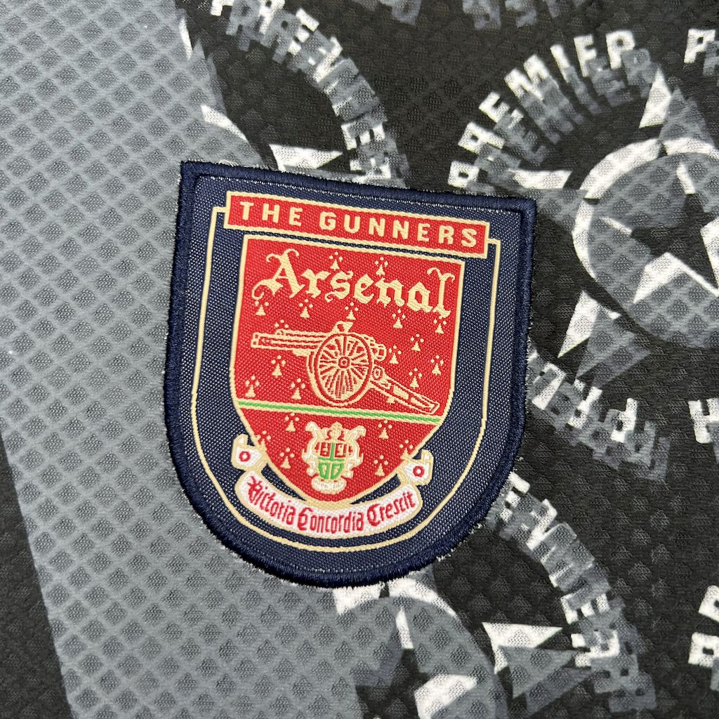 unitedfutballjersey-Retro Arsenal 1994-95 Black GK Long Sleeves Jersey