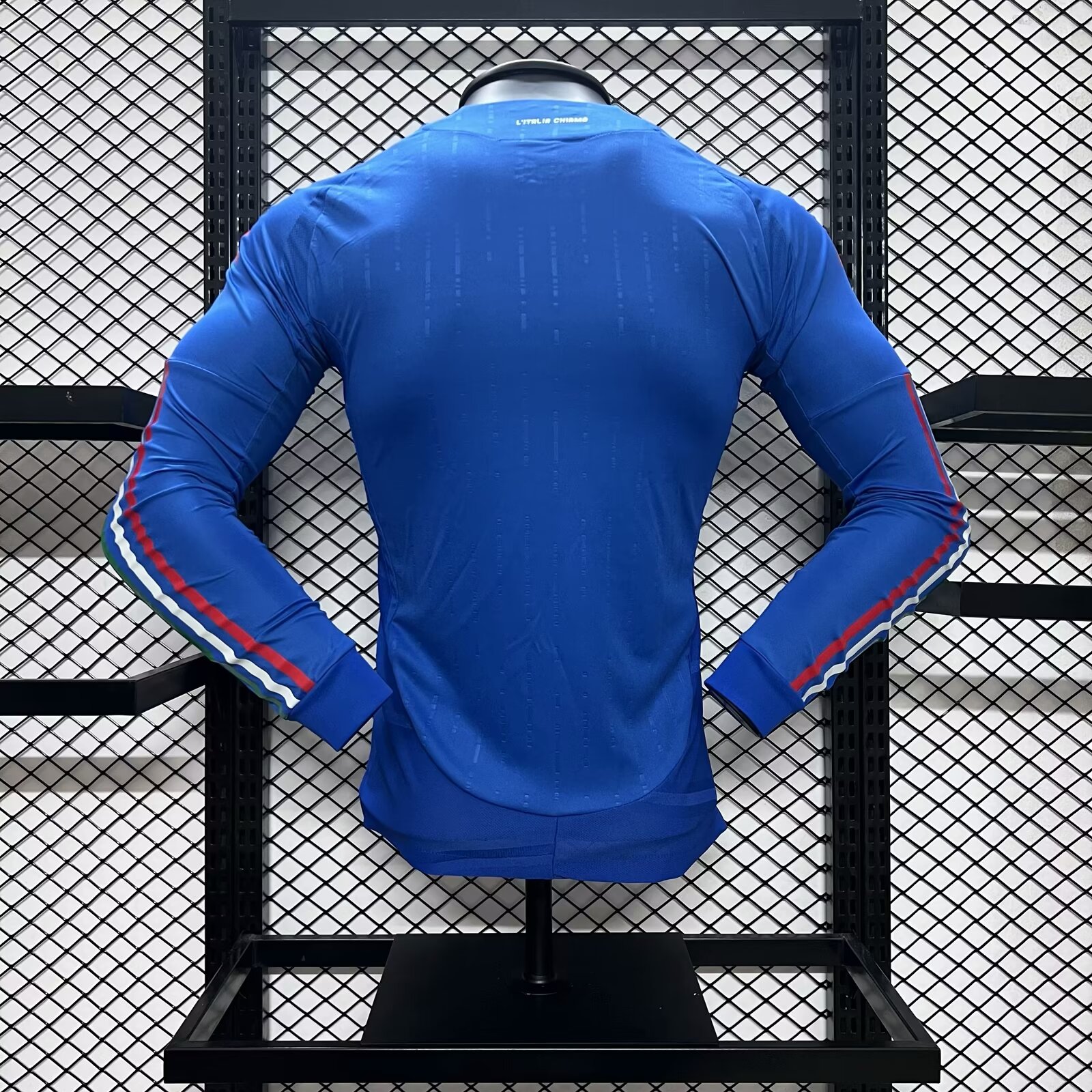 SIUjerseys-Italy 2024 Home Stadium Long Sleeve Jersey - Player Version