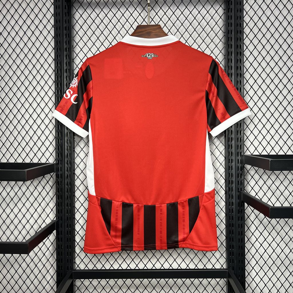unitedfutballjersey-AC Milan 24-25 Home Stadium Jersey - Fans Version