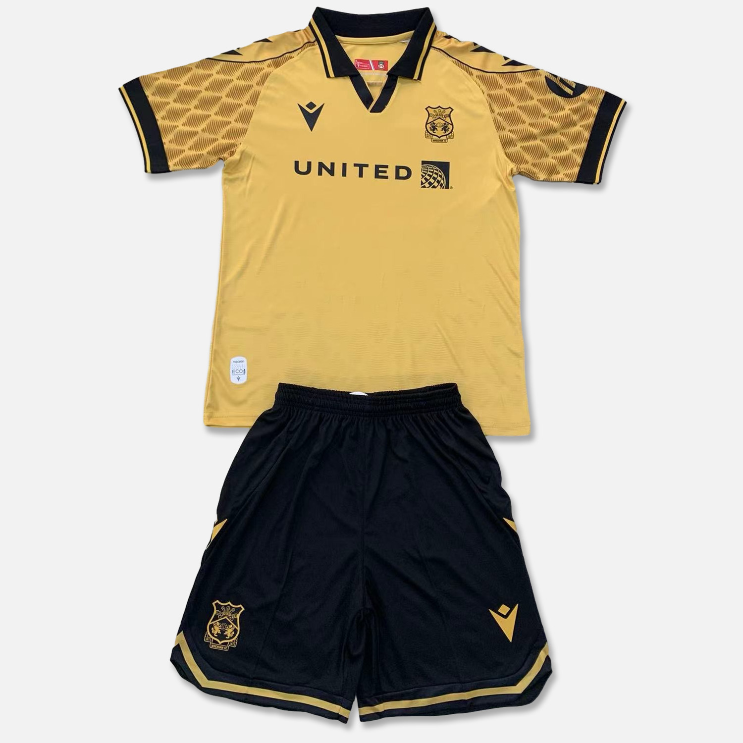 SIUjerseys-Wrexham 24-25 Third Men's Adult Jersey Set - Fans Version